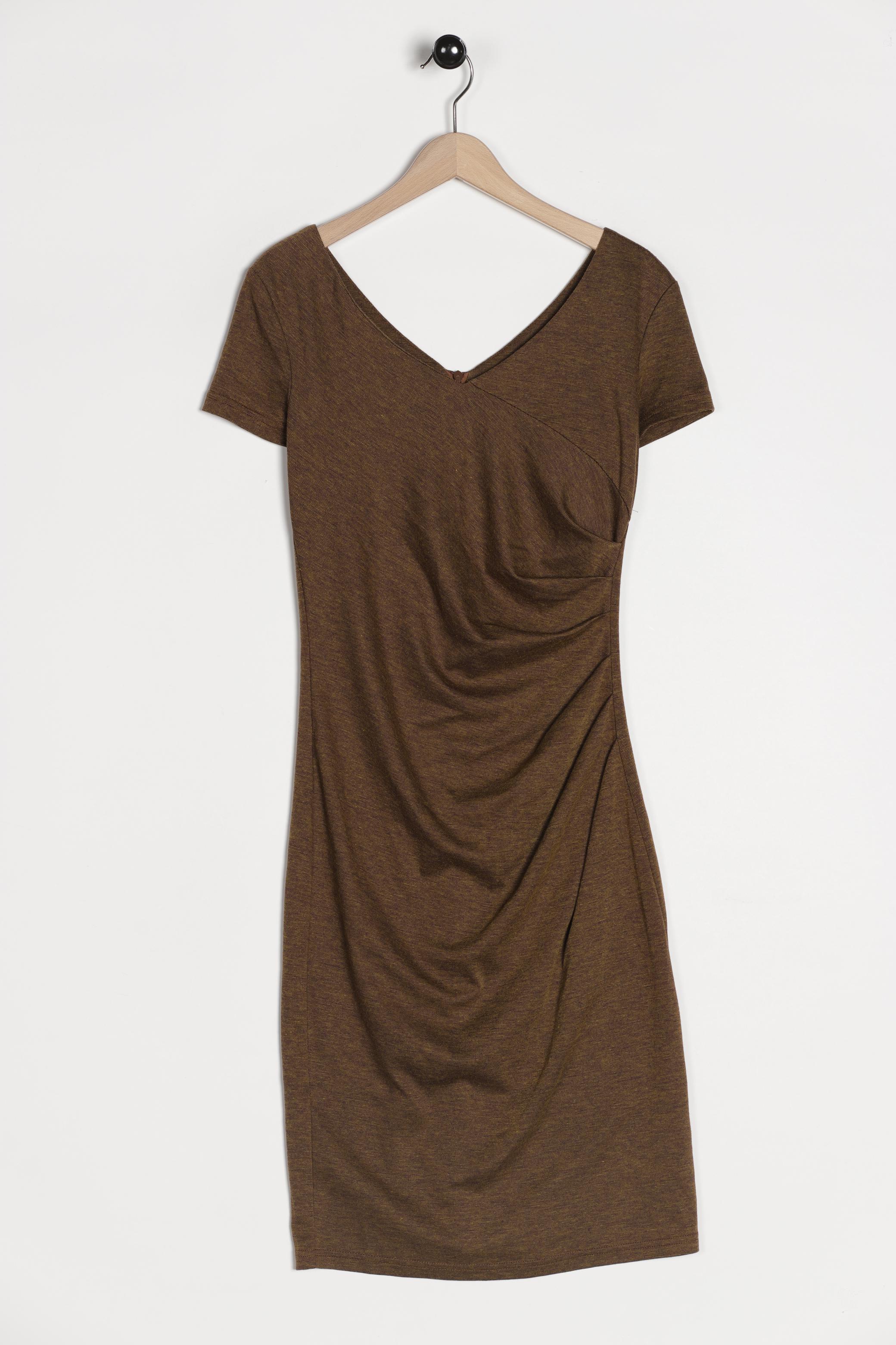 

Kala Fashion Damen Kleid, braun, Gr. 34