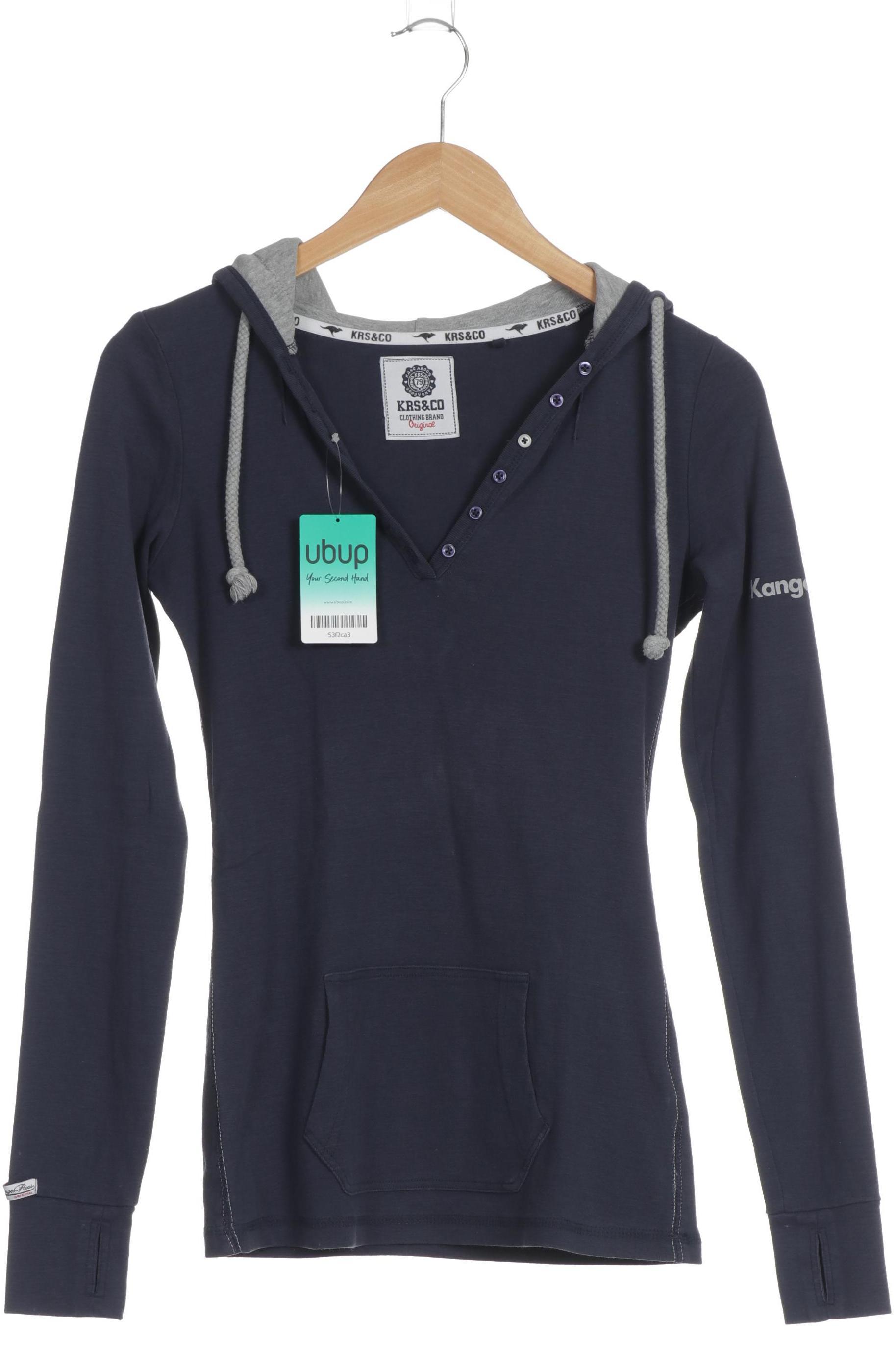 

KangaROOS Damen Kapuzenpullover, blau, Gr. 34