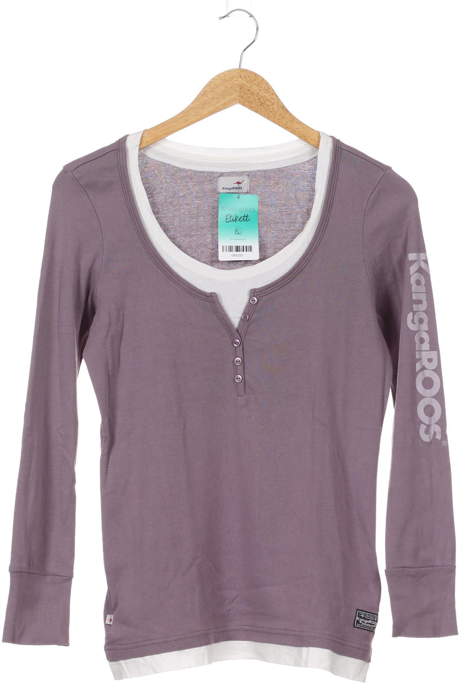 

KangaROOS Damen Langarmshirt, grau, Gr. 40
