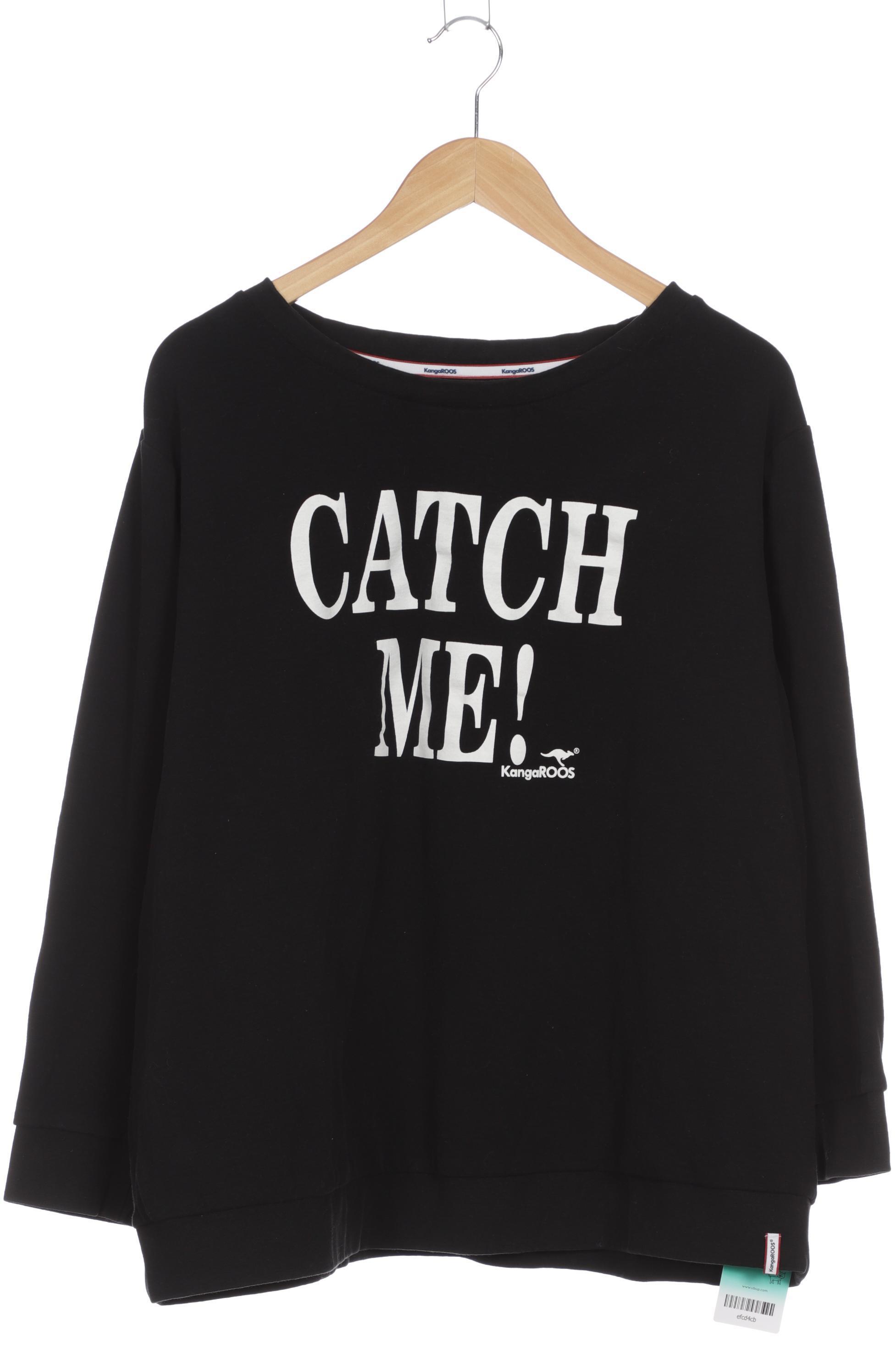 

KangaROOS Damen Sweatshirt, schwarz, Gr. 48