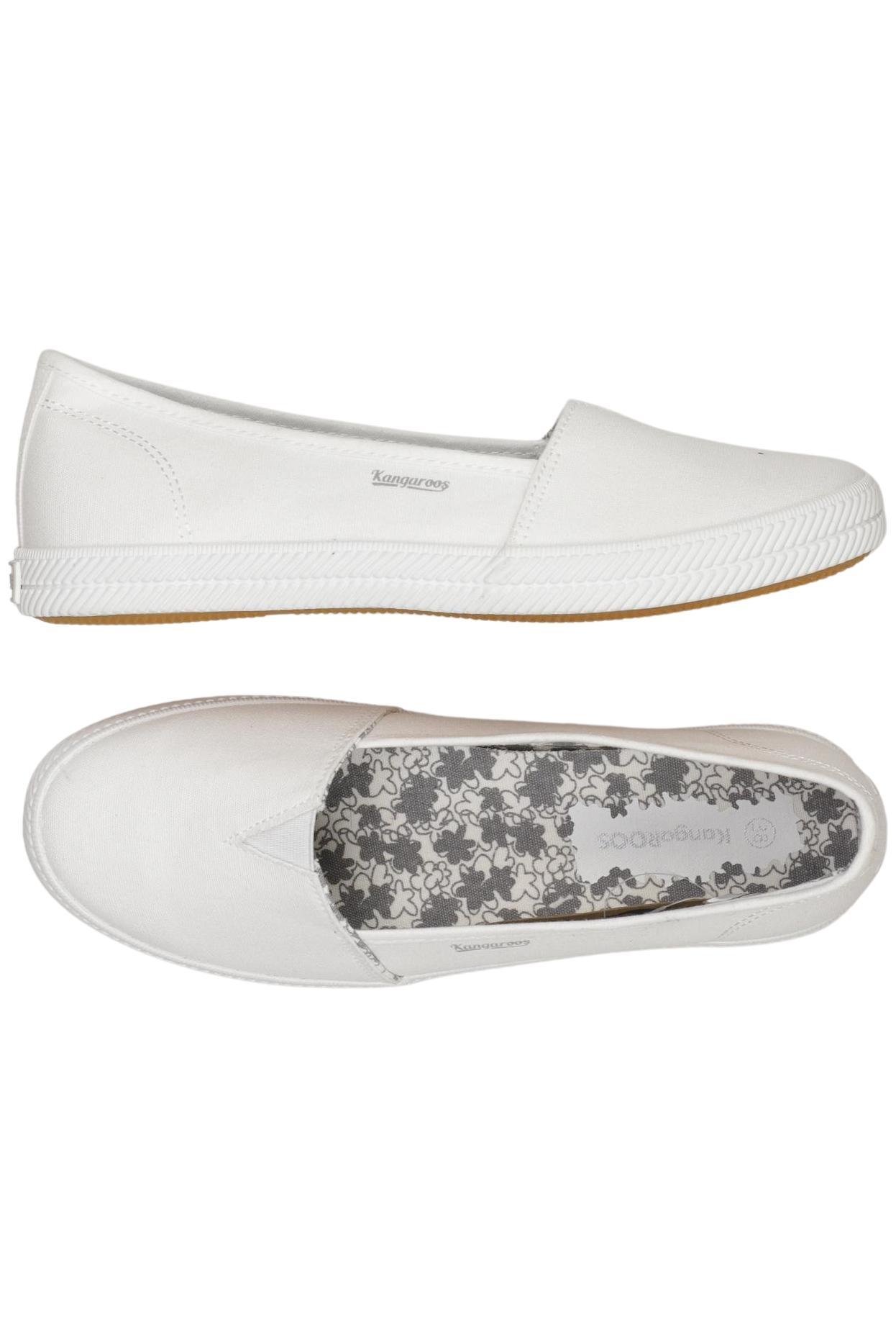 

KangaROOS Damen Ballerinas, weiß, Gr. 38
