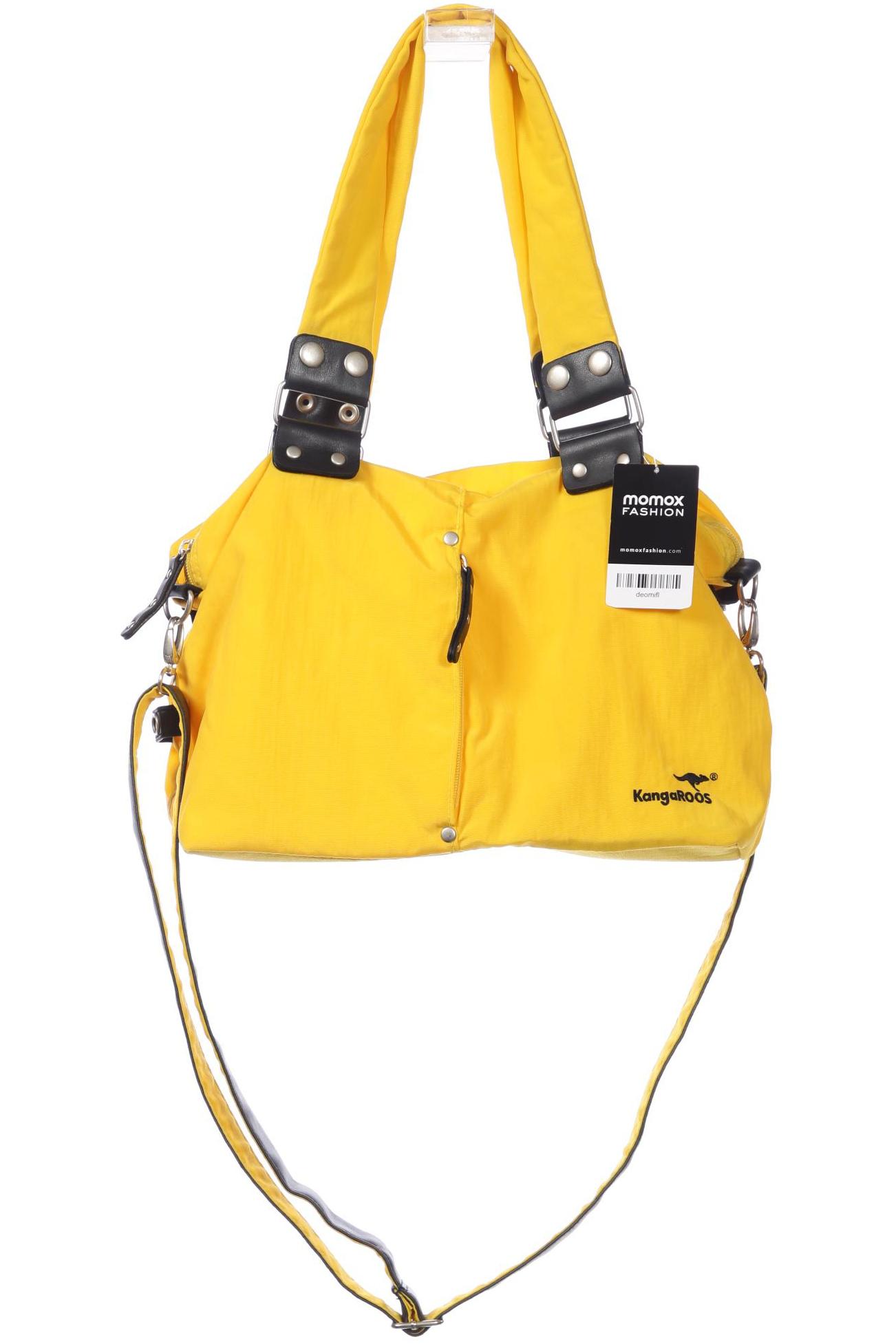 

KangaROOS Damen Handtasche, gelb, Gr.