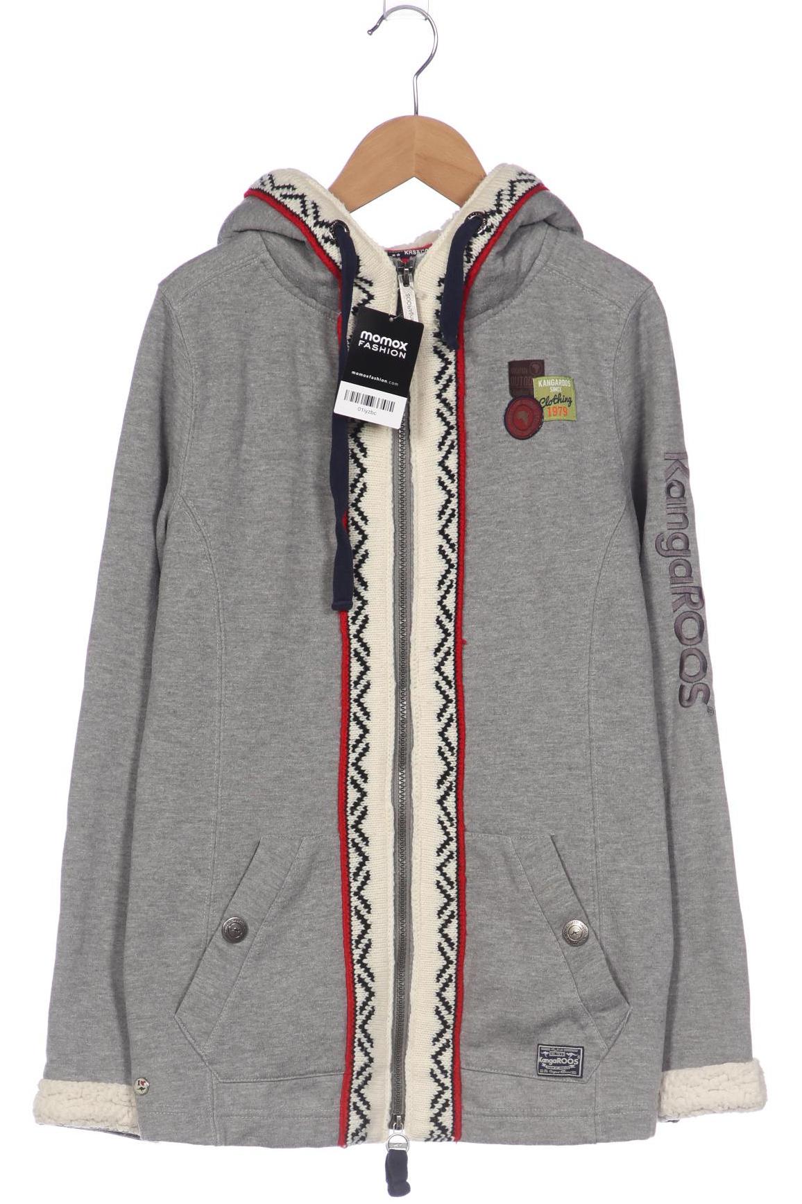 

KangaROOS Damen Kapuzenpullover, grau, Gr. 36