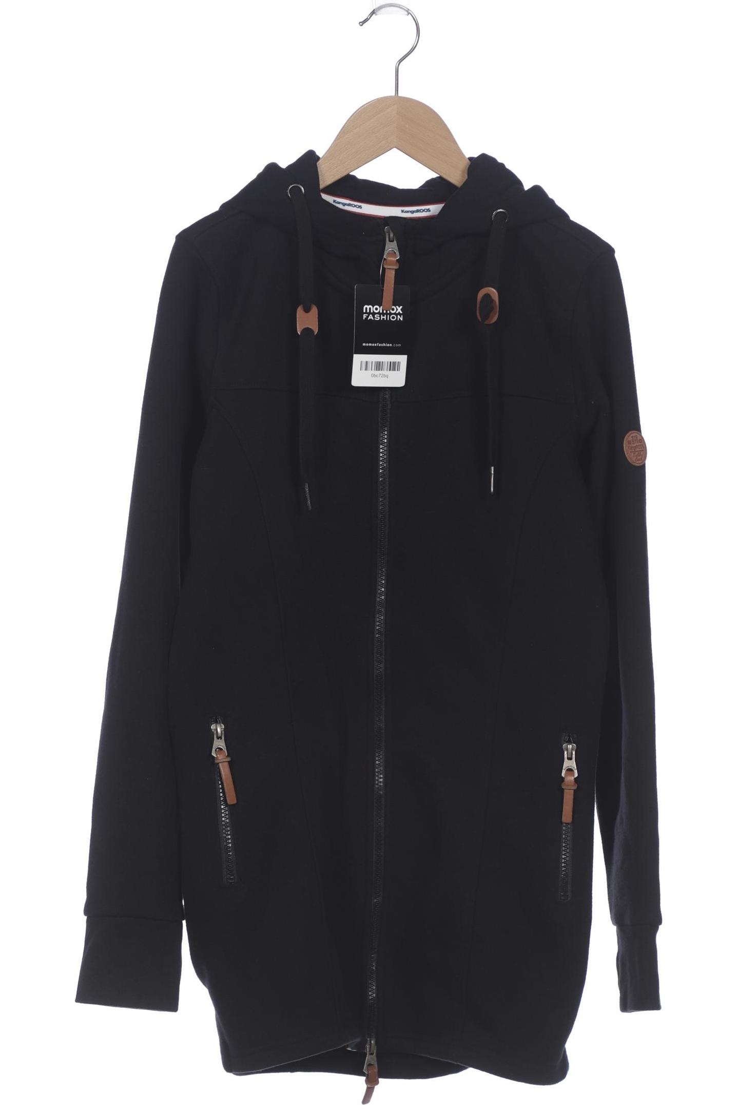 

KangaROOS Damen Kapuzenpullover, schwarz, Gr. 32