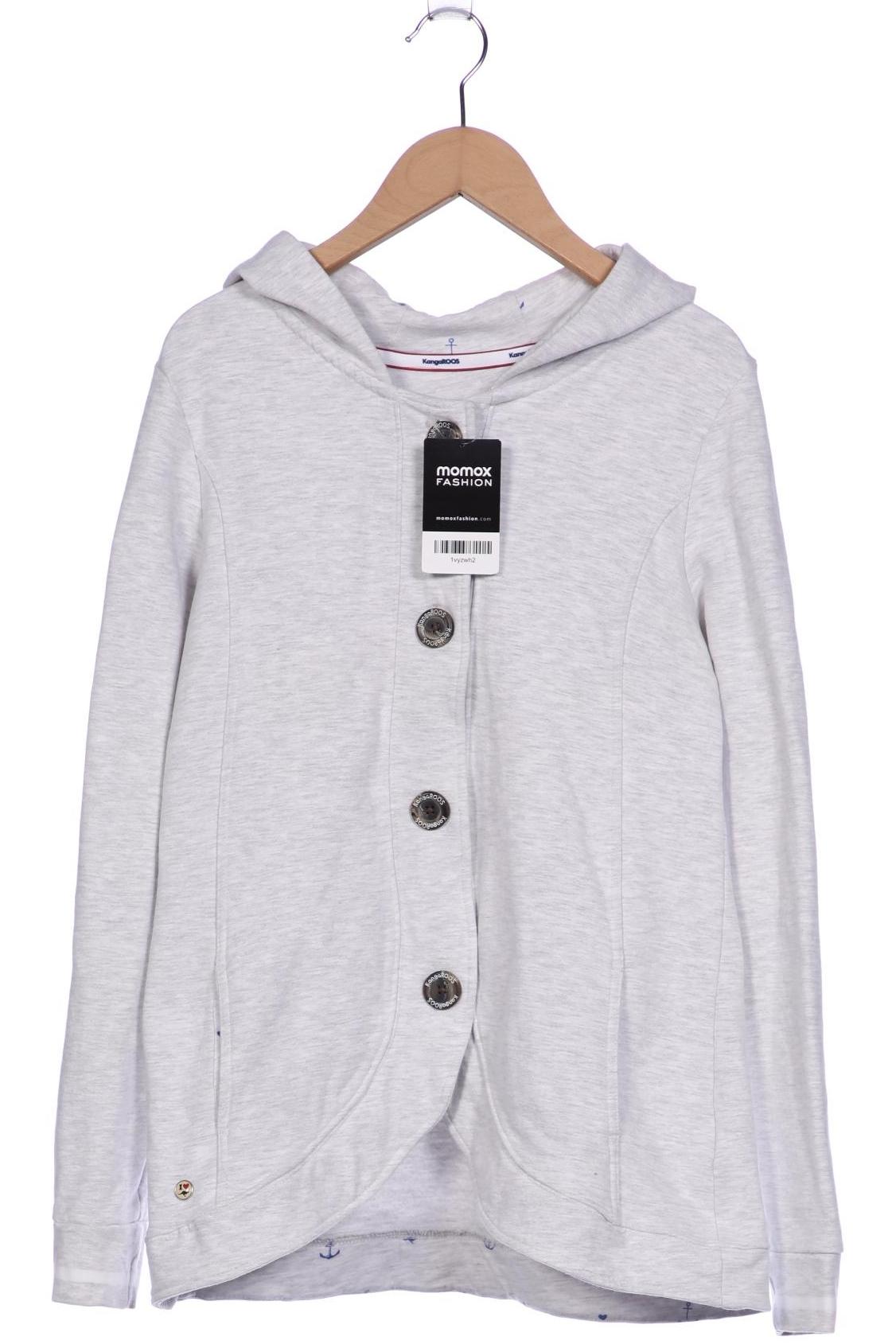 

KangaROOS Damen Kapuzenpullover, grau, Gr. 36