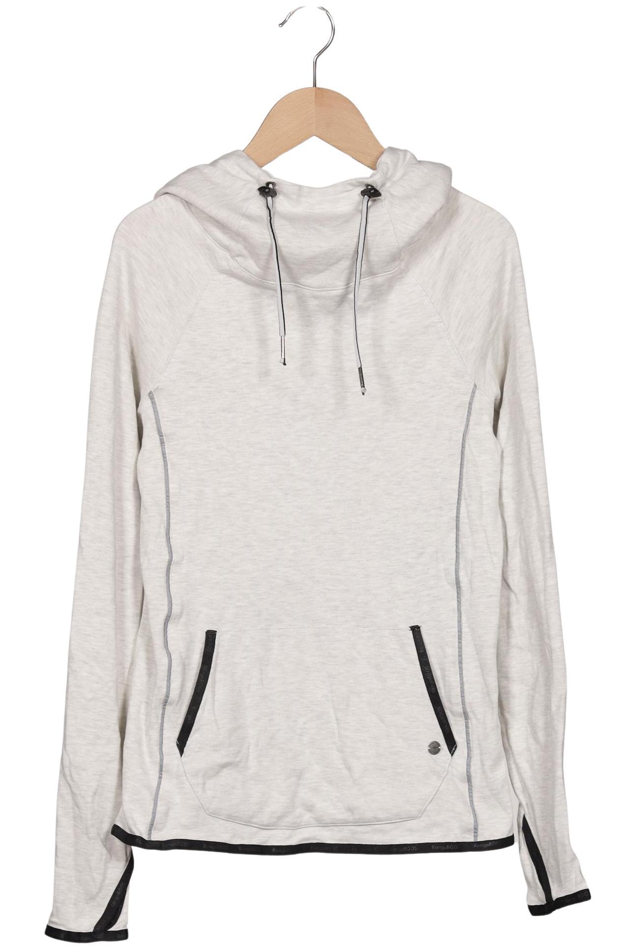 

KangaROOS Damen Kapuzenpullover, cremeweiß, Gr. 32