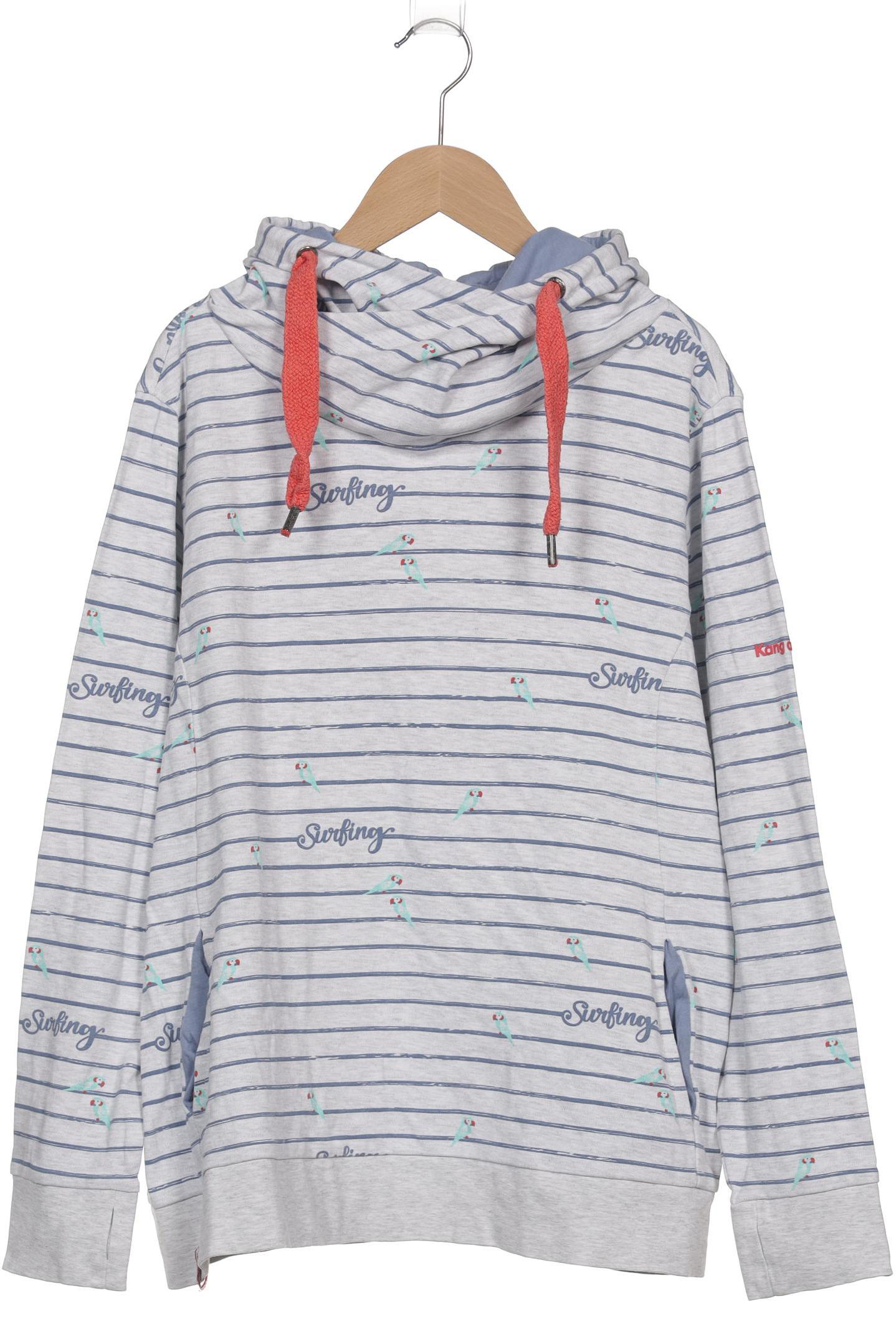 

KangaROOS Damen Kapuzenpullover, grau, Gr. 44