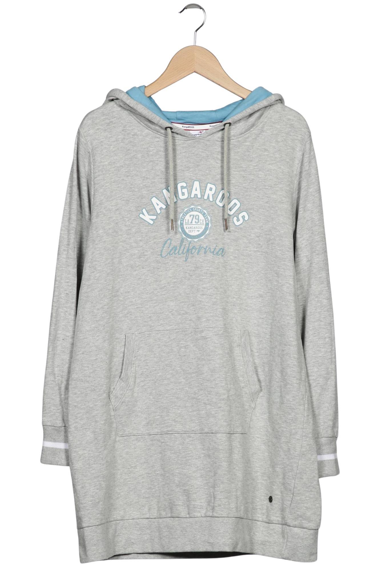 

KangaROOS Damen Kapuzenpullover, grau, Gr. 46