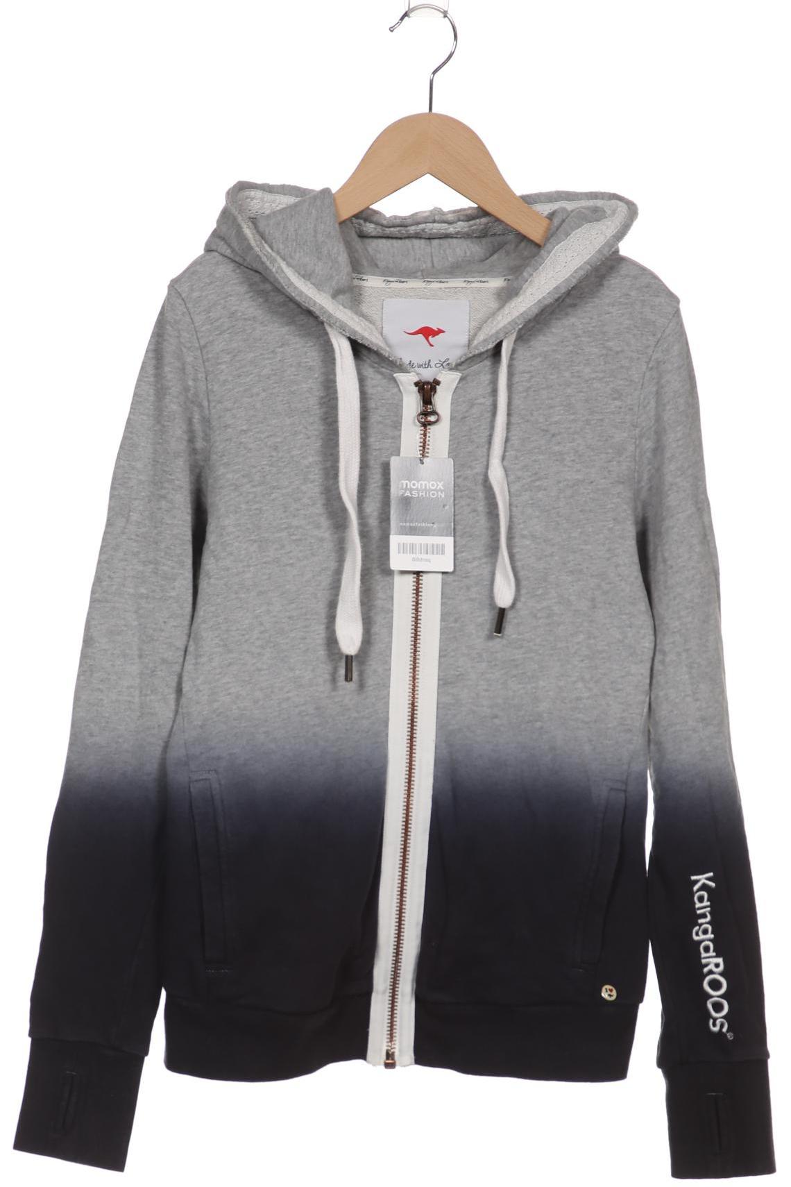 

KangaROOS Damen Kapuzenpullover, grau, Gr. 36