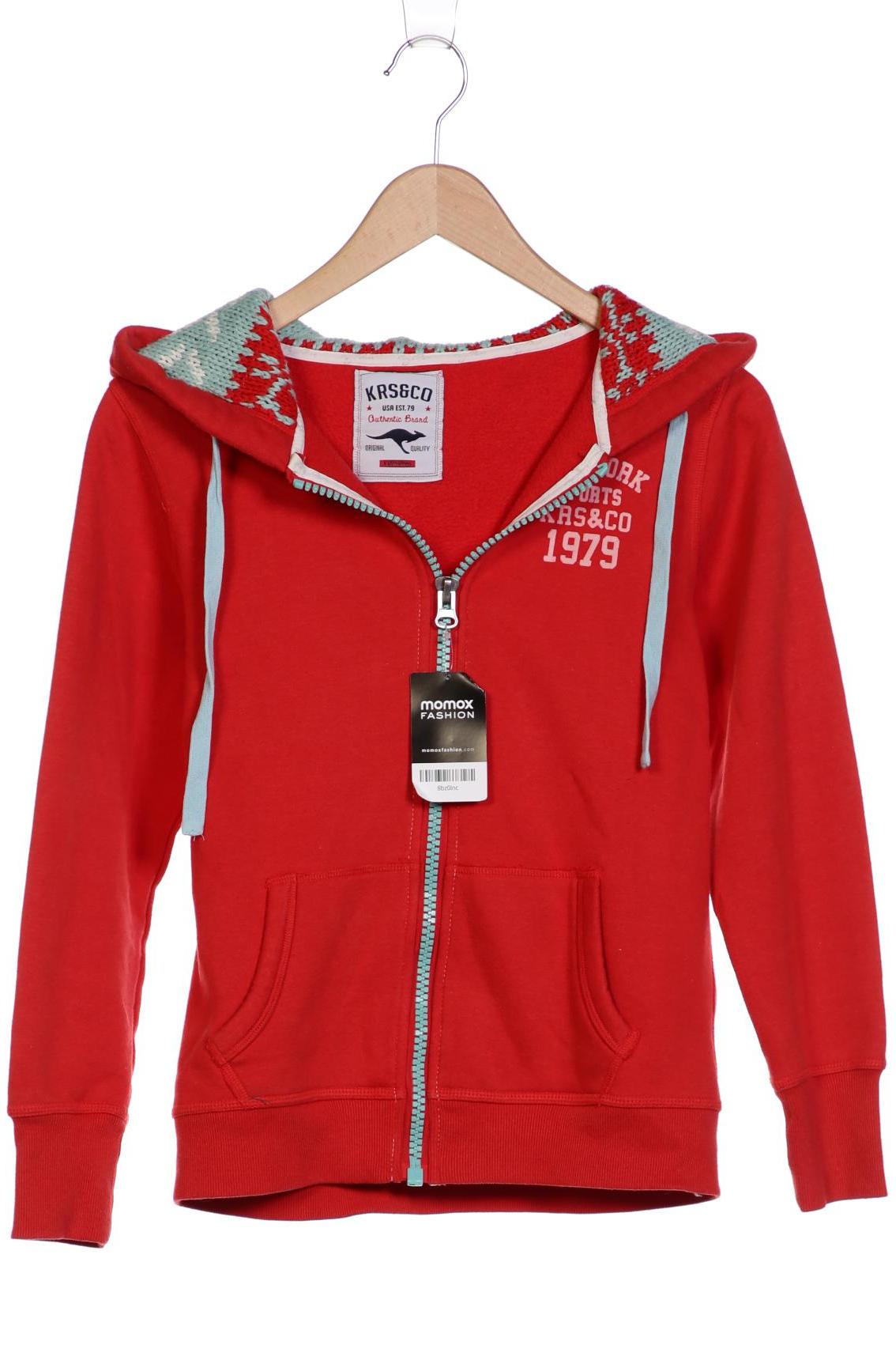 

KangaROOS Damen Kapuzenpullover, rot, Gr. 36