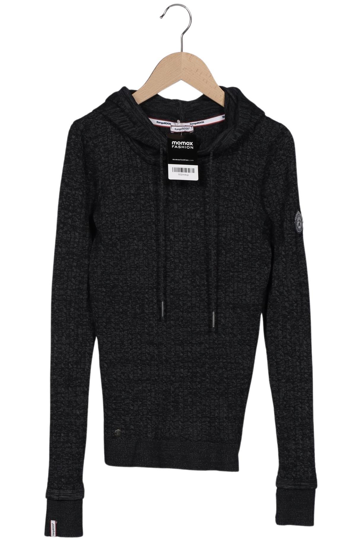 

KangaROOS Damen Kapuzenpullover, grau, Gr. 32