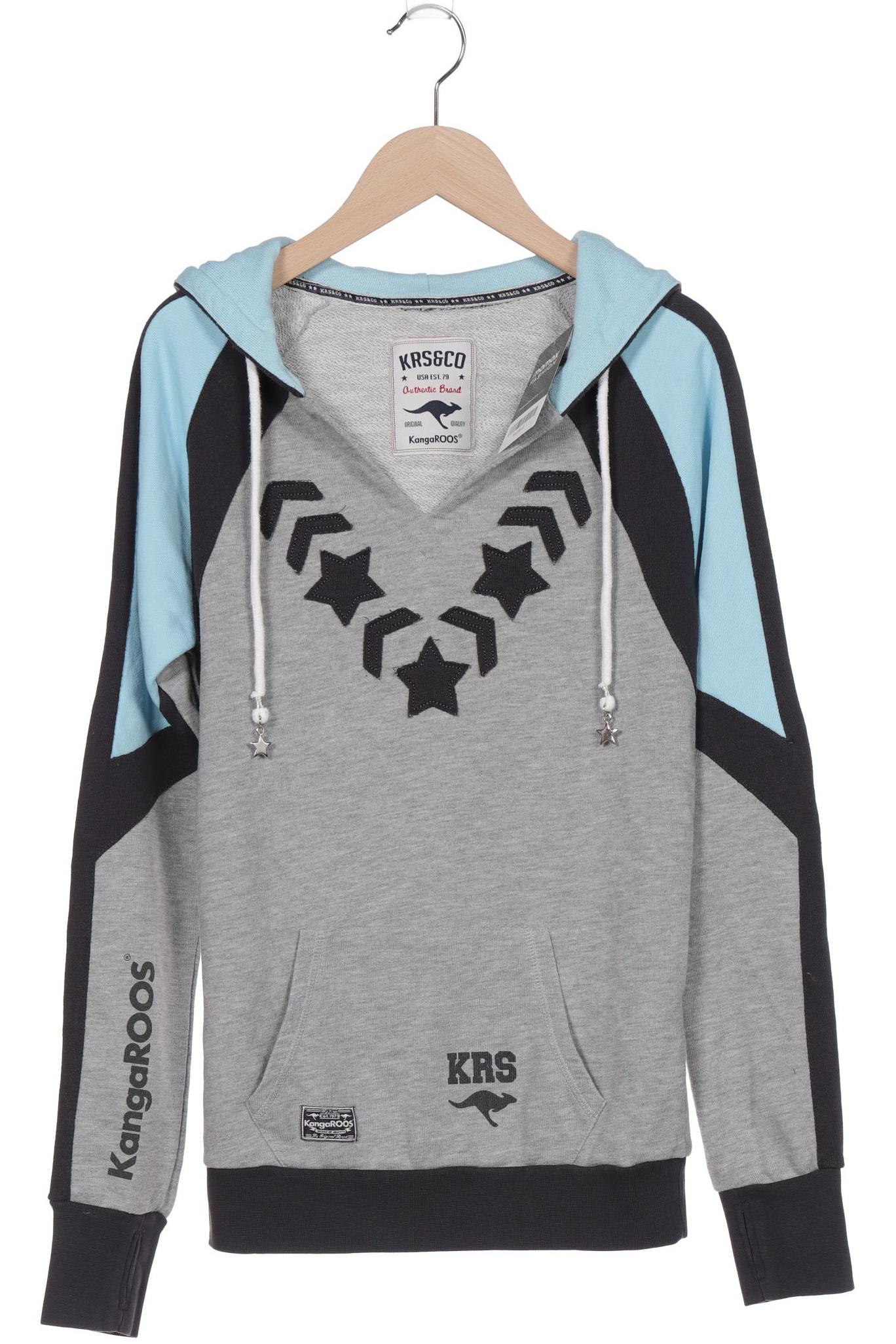 

KangaROOS Damen Kapuzenpullover, grau, Gr. 32