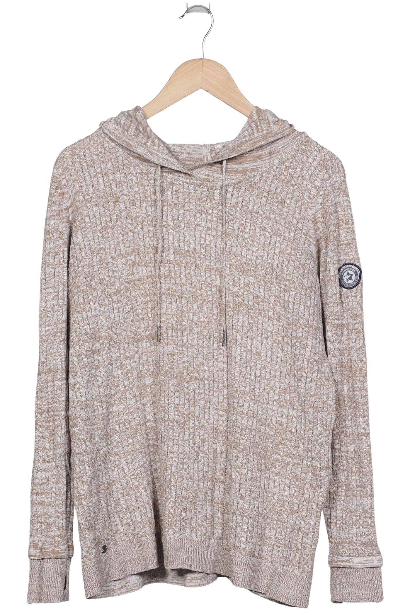 

KangaROOS Damen Kapuzenpullover, beige, Gr. 48