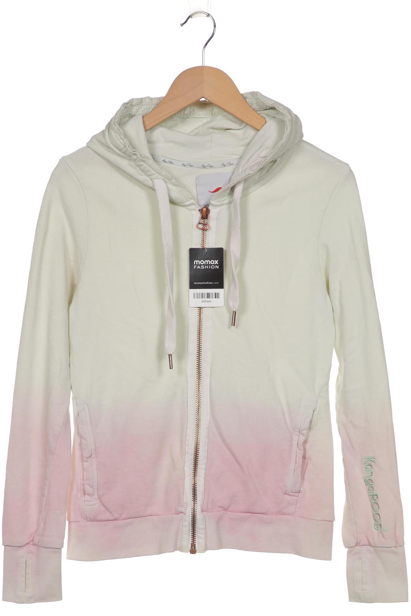 

KangaROOS Damen Kapuzenpullover, cremeweiß