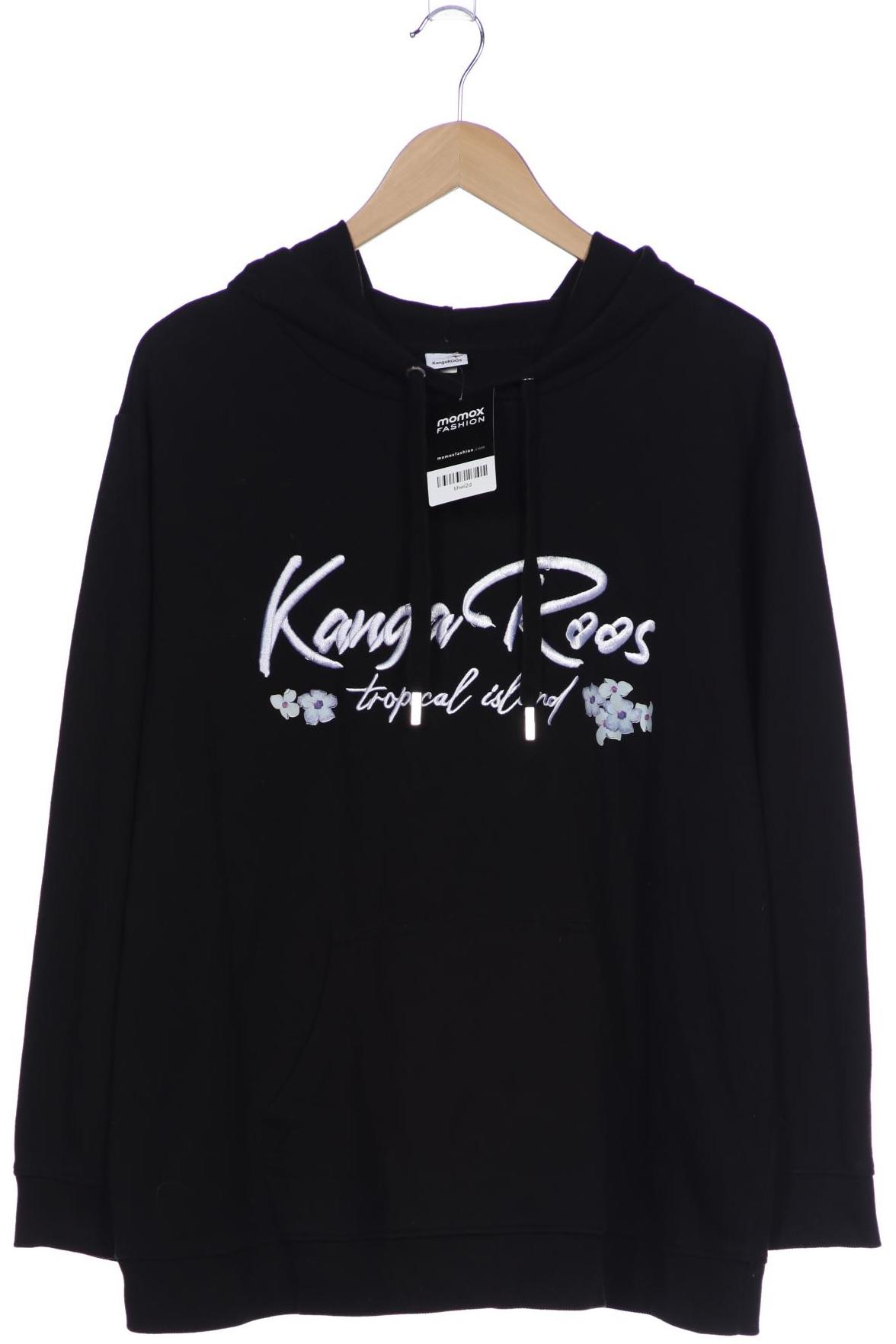 

KangaROOS Damen Kapuzenpullover, schwarz, Gr. 52
