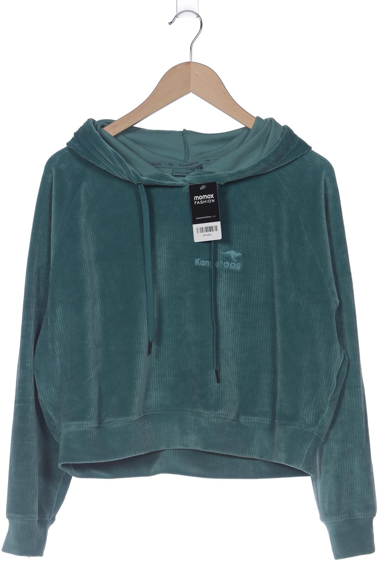 

KangaROOS Damen Kapuzenpullover, türkis, Gr. 38