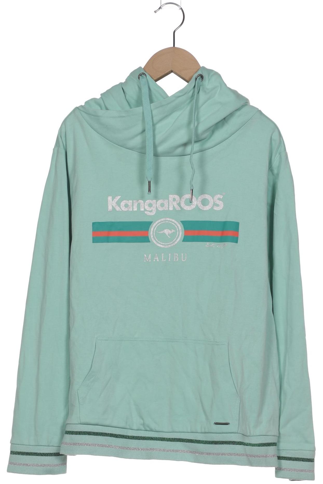 

KangaROOS Damen Kapuzenpullover, hellgrün, Gr. 44