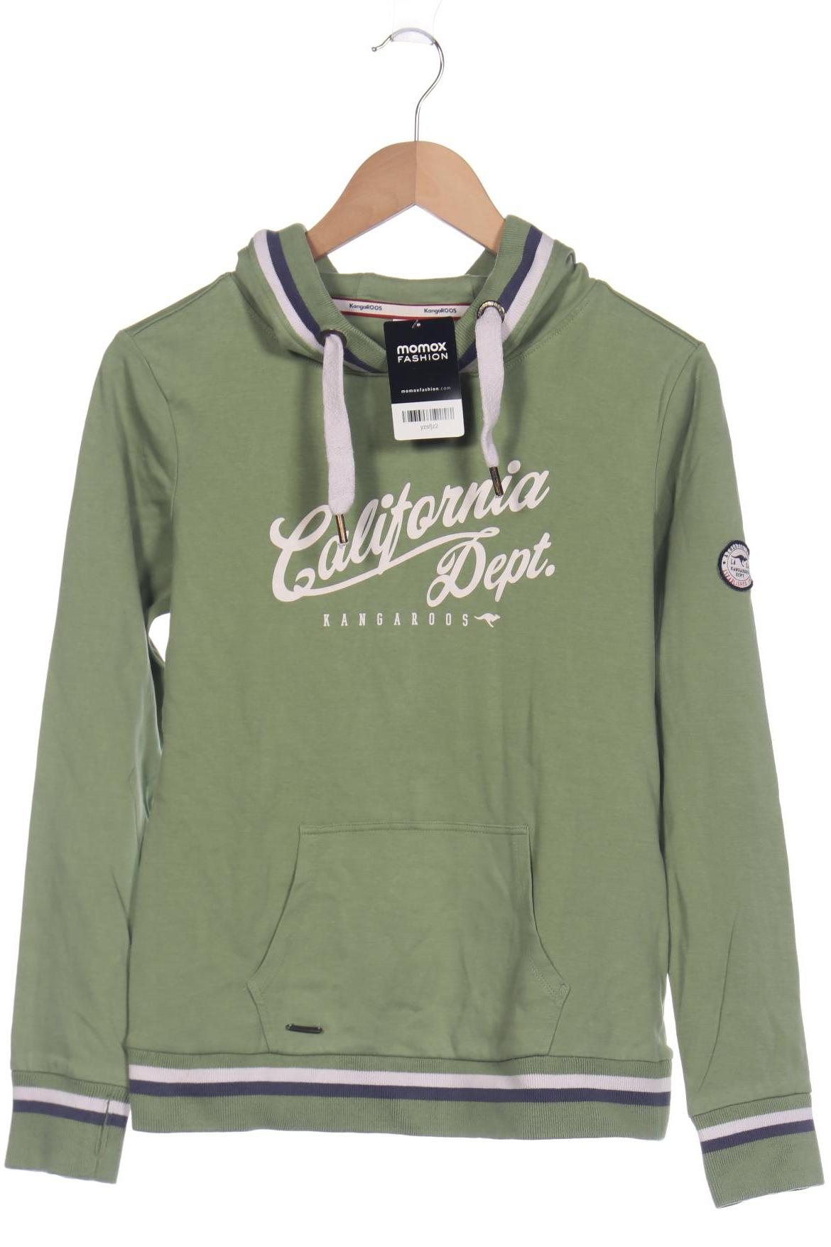 

KangaROOS Damen Kapuzenpullover, grün, Gr. 36