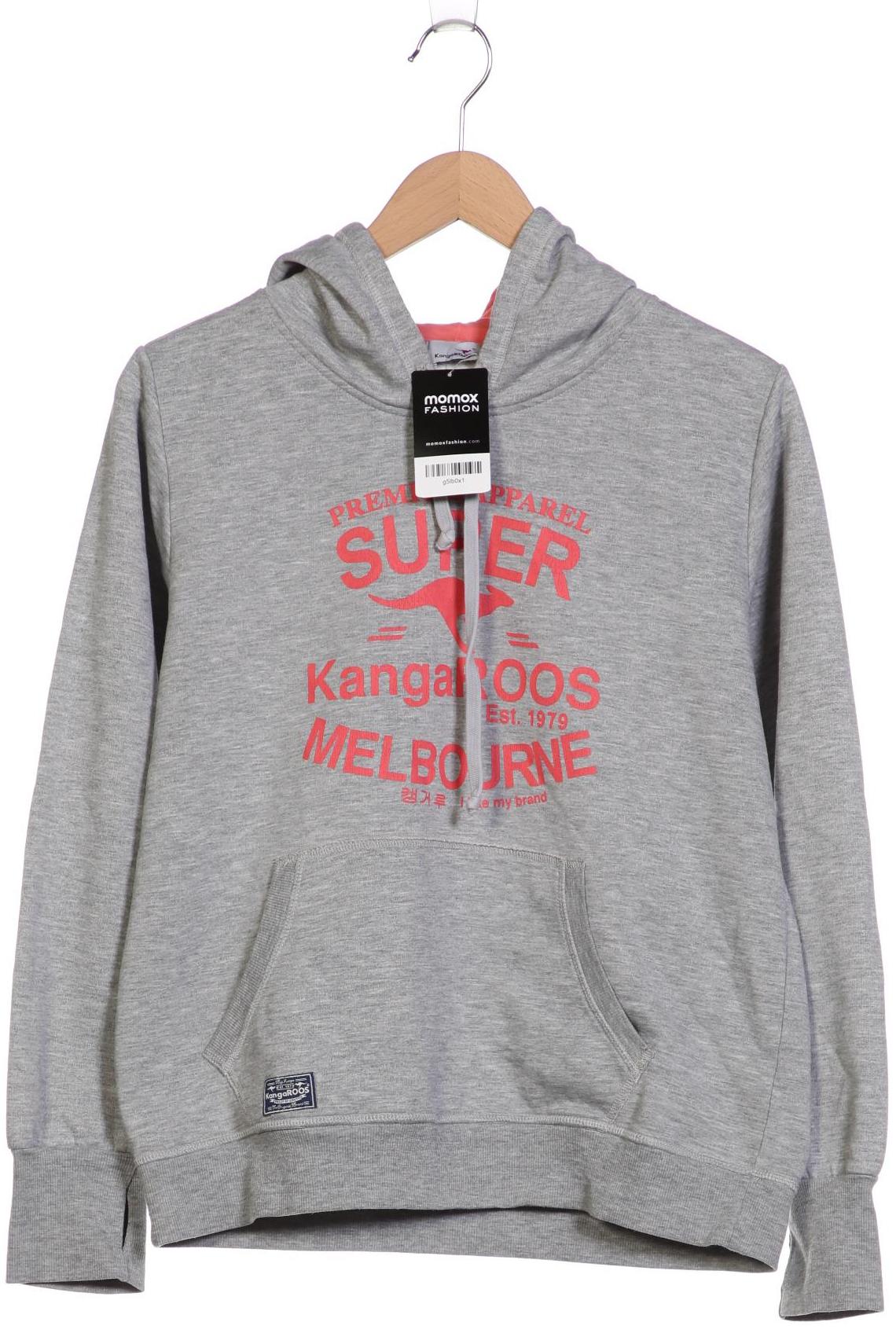 

KangaROOS Damen Kapuzenpullover, grau, Gr. 40