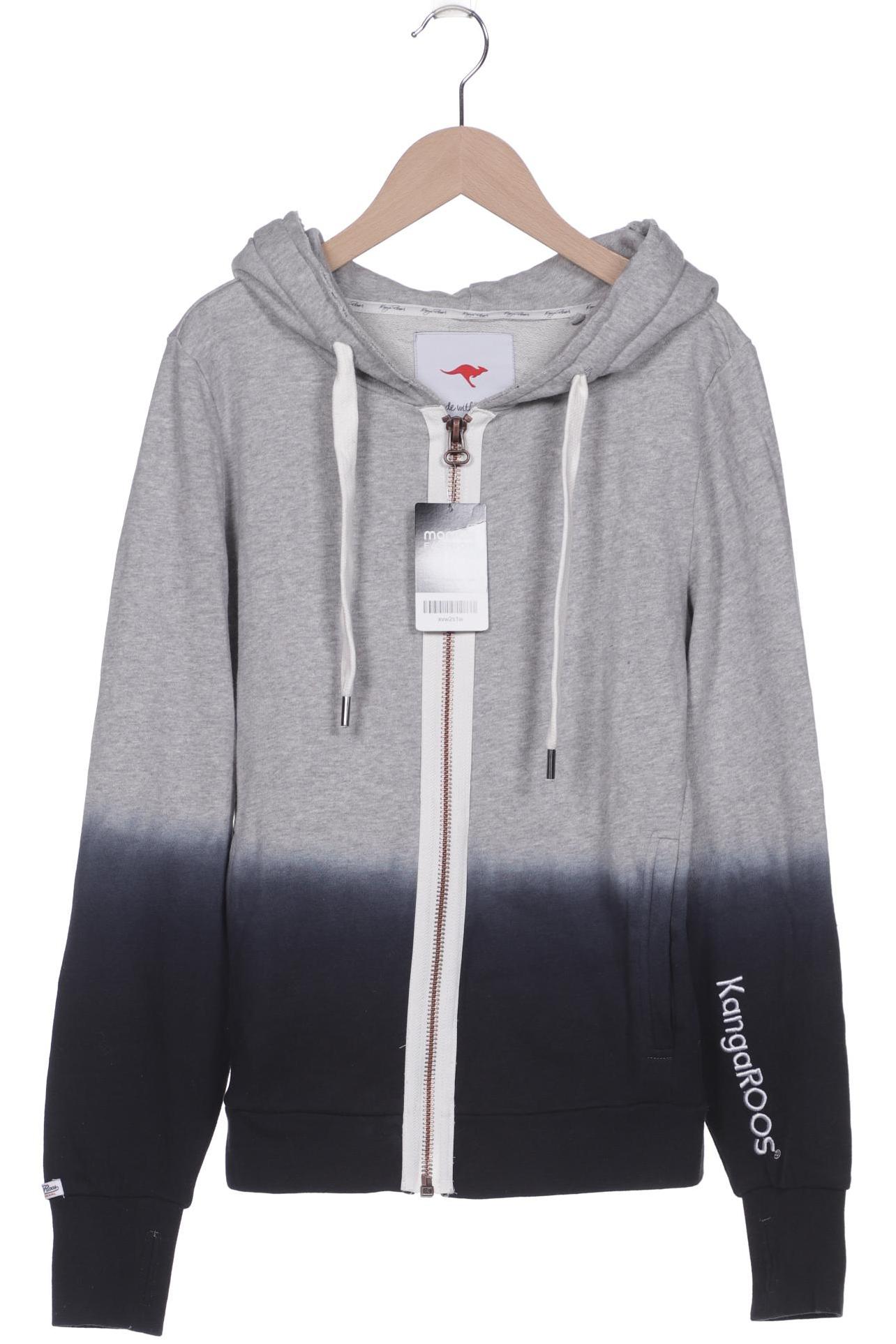 

KangaROOS Damen Kapuzenpullover, grau, Gr. 32