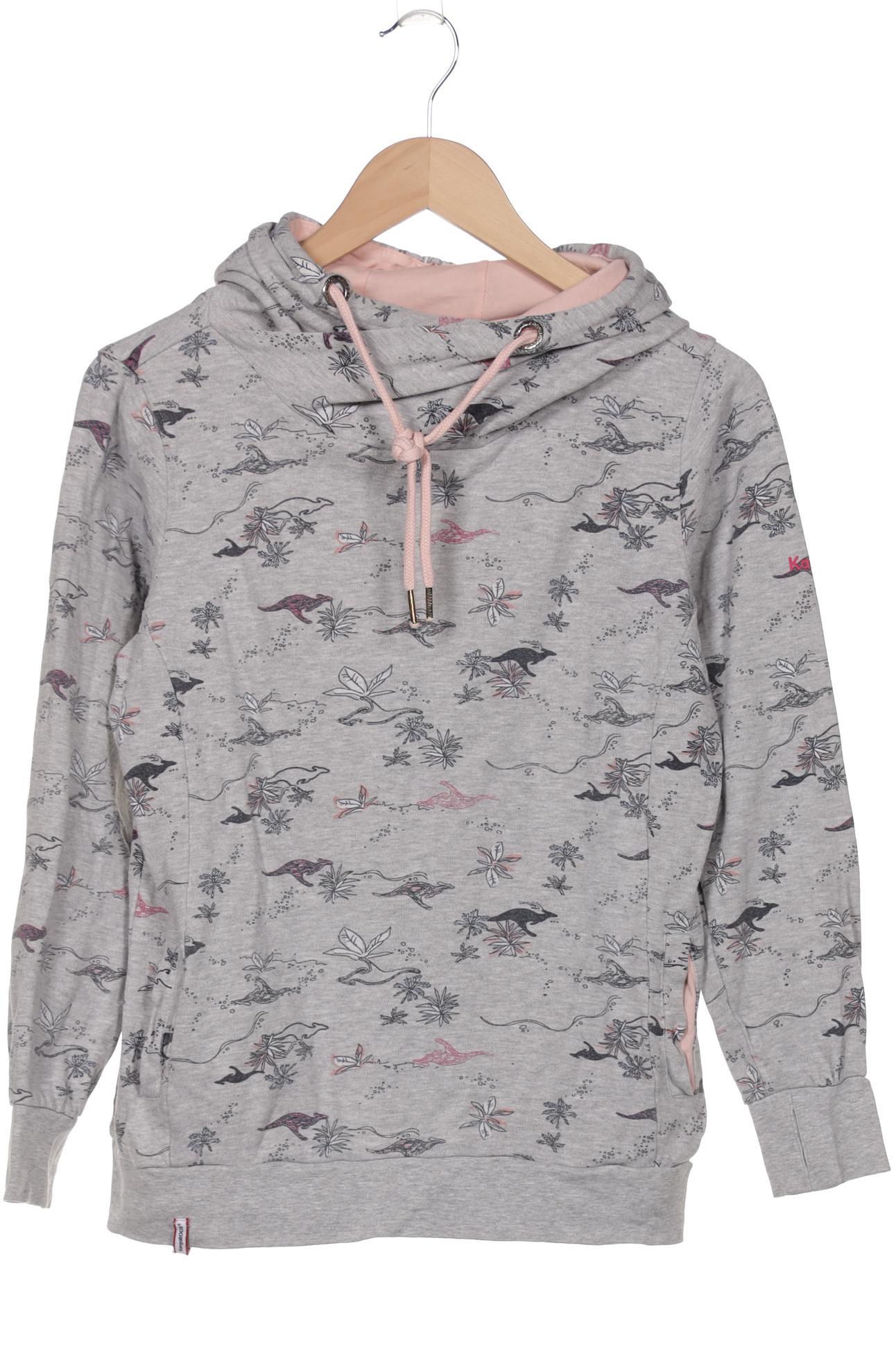 

KangaROOS Damen Kapuzenpullover, grau, Gr. 36
