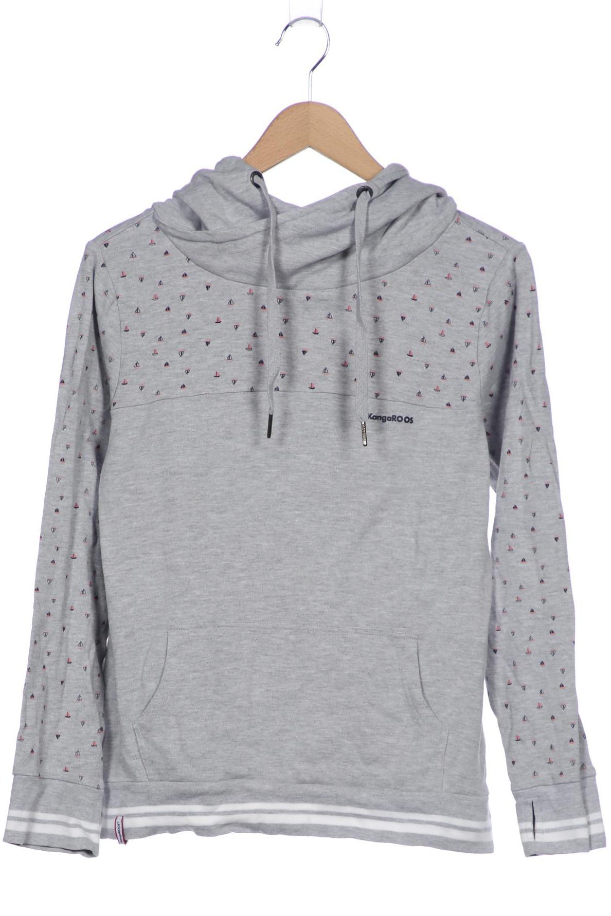 

KangaROOS Damen Kapuzenpullover, grau, Gr. 42