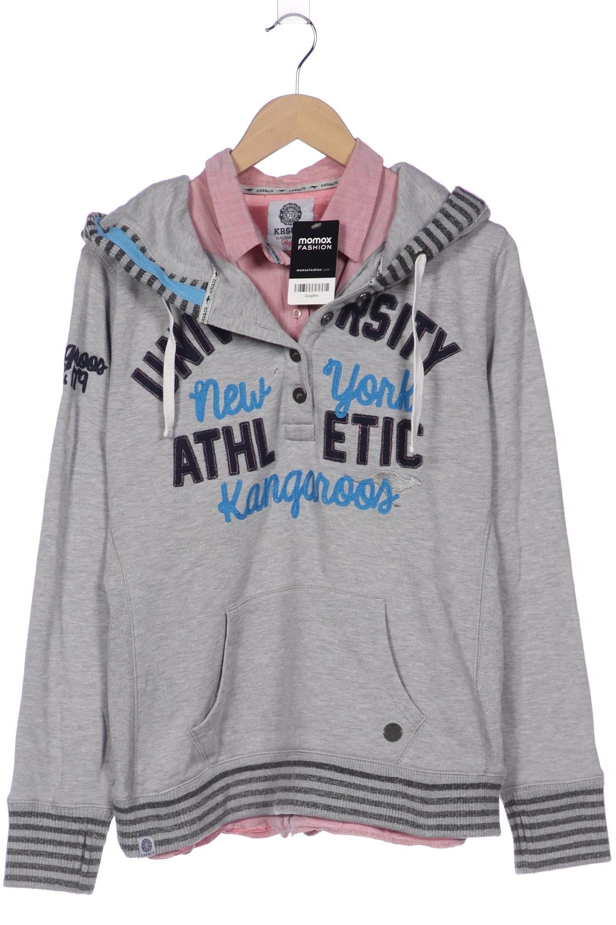 

KangaROOS Damen Kapuzenpullover, grau, Gr. 44