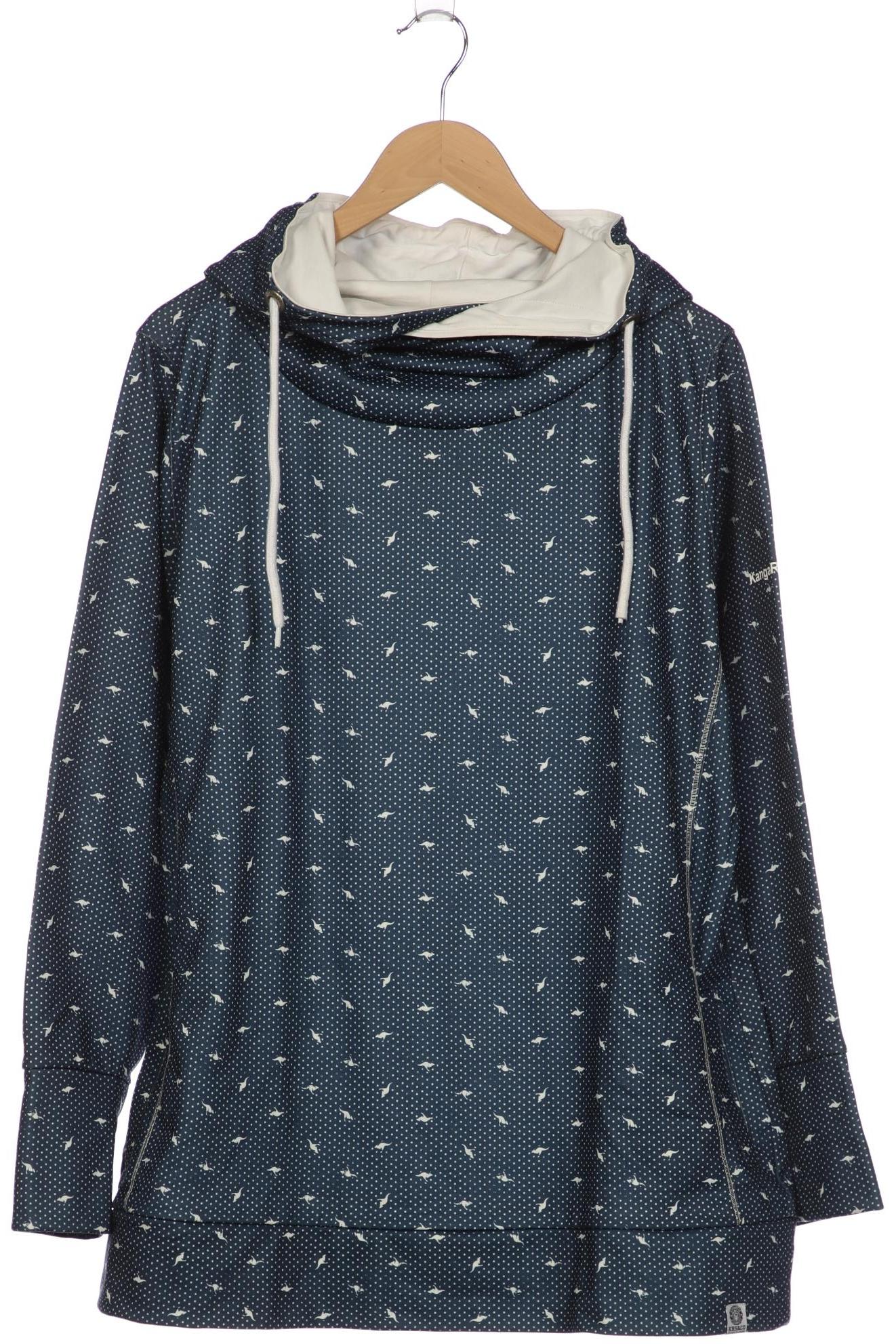 

KangaROOS Damen Kapuzenpullover, blau, Gr. 48