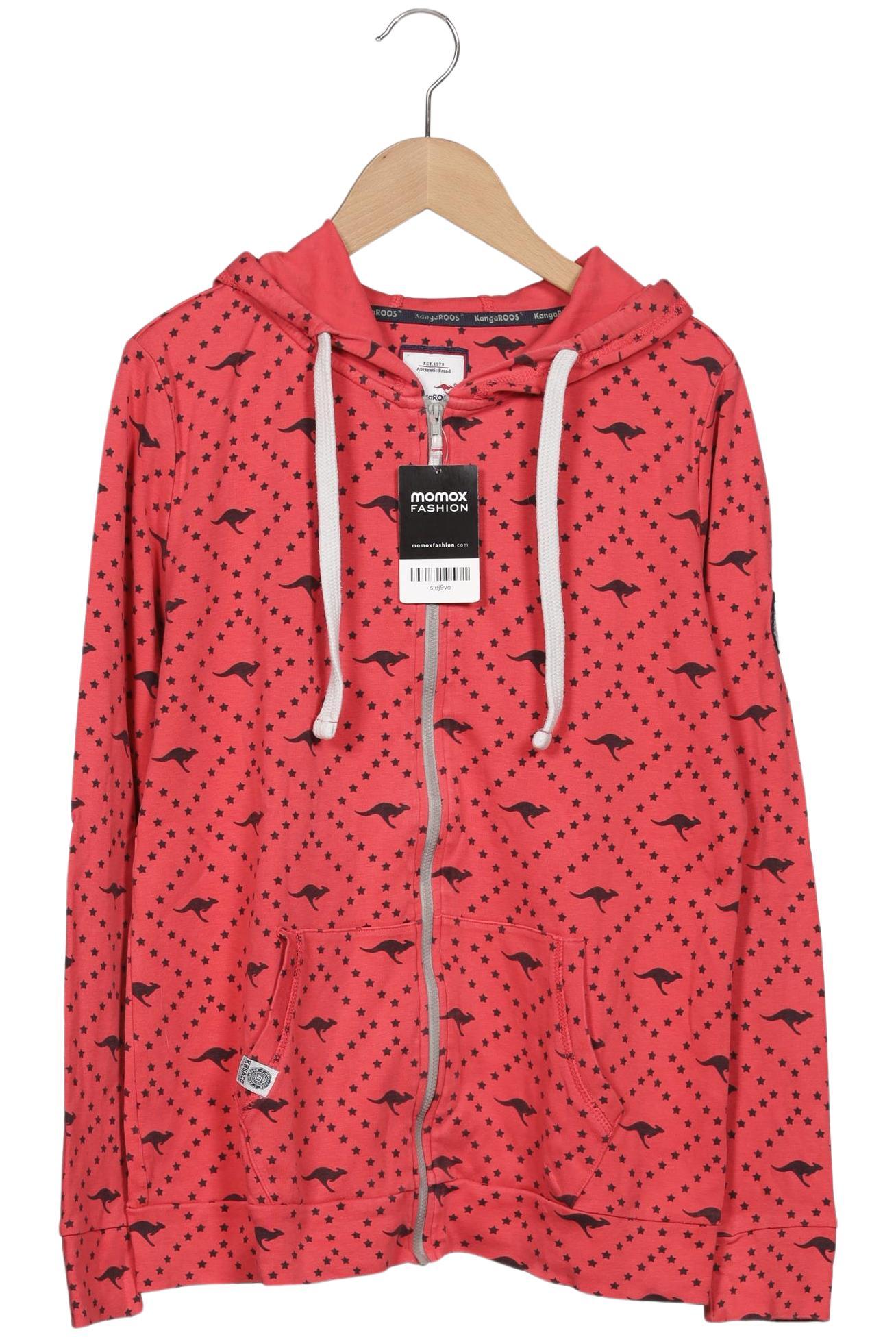 

KangaROOS Damen Kapuzenpullover, rot, Gr. 40