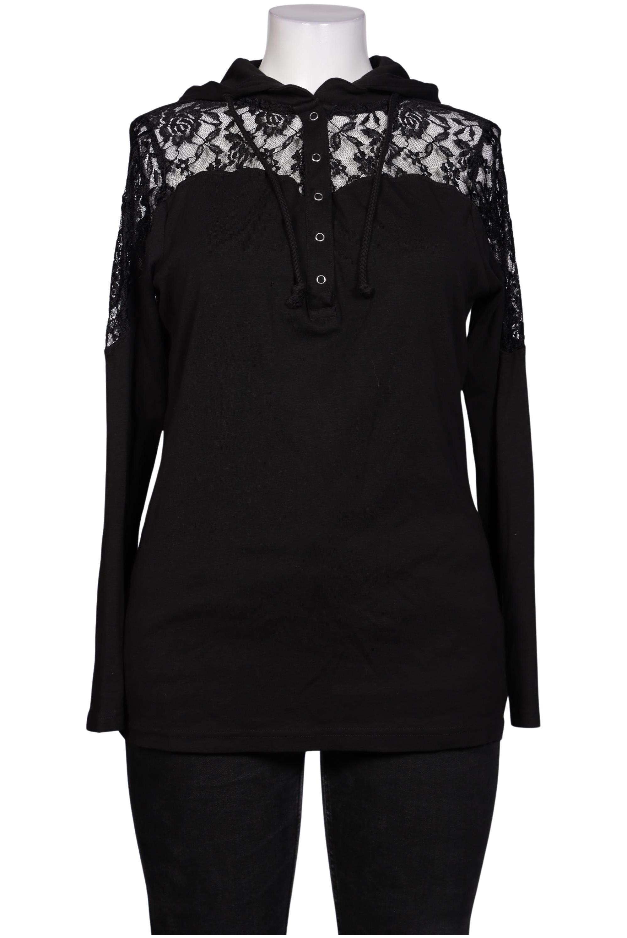 

KangaROOS Damen Kapuzenpullover, schwarz, Gr. 44