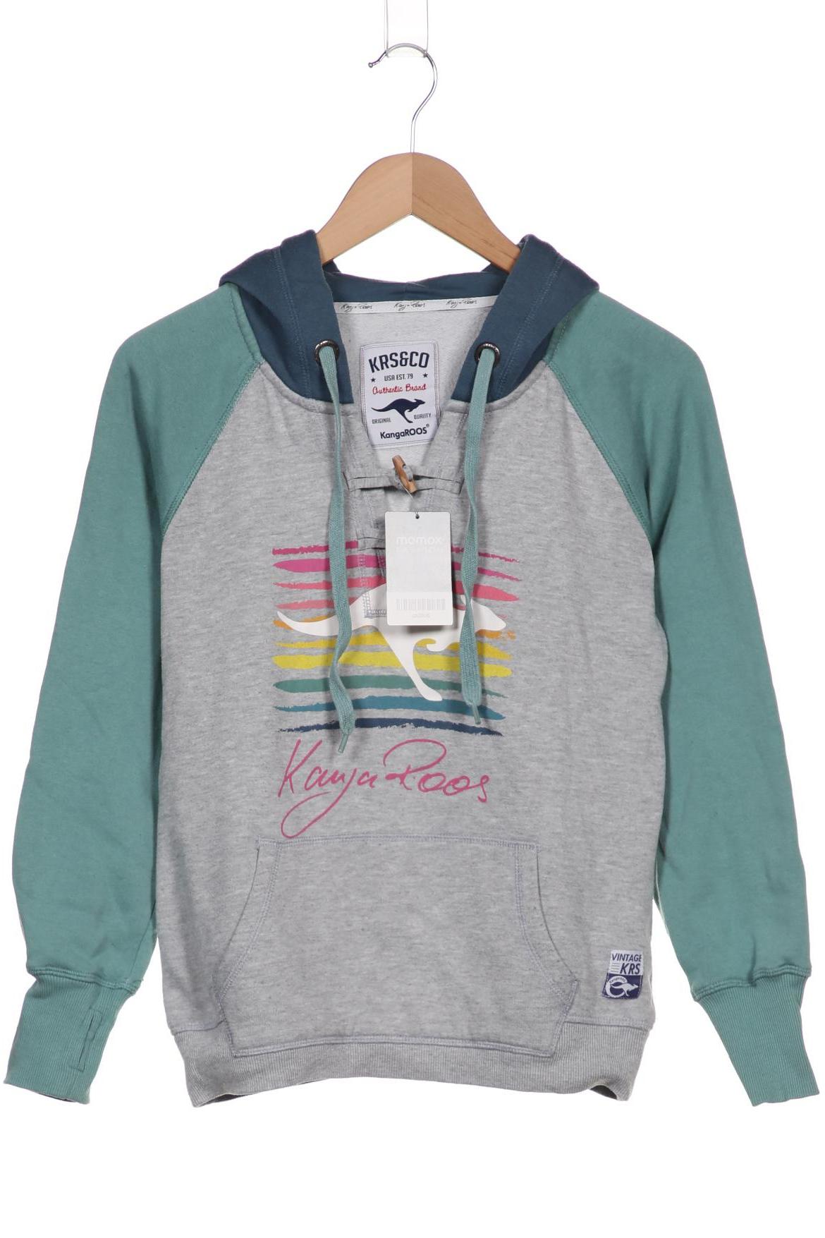 

KangaROOS Damen Kapuzenpullover, grau, Gr. 36