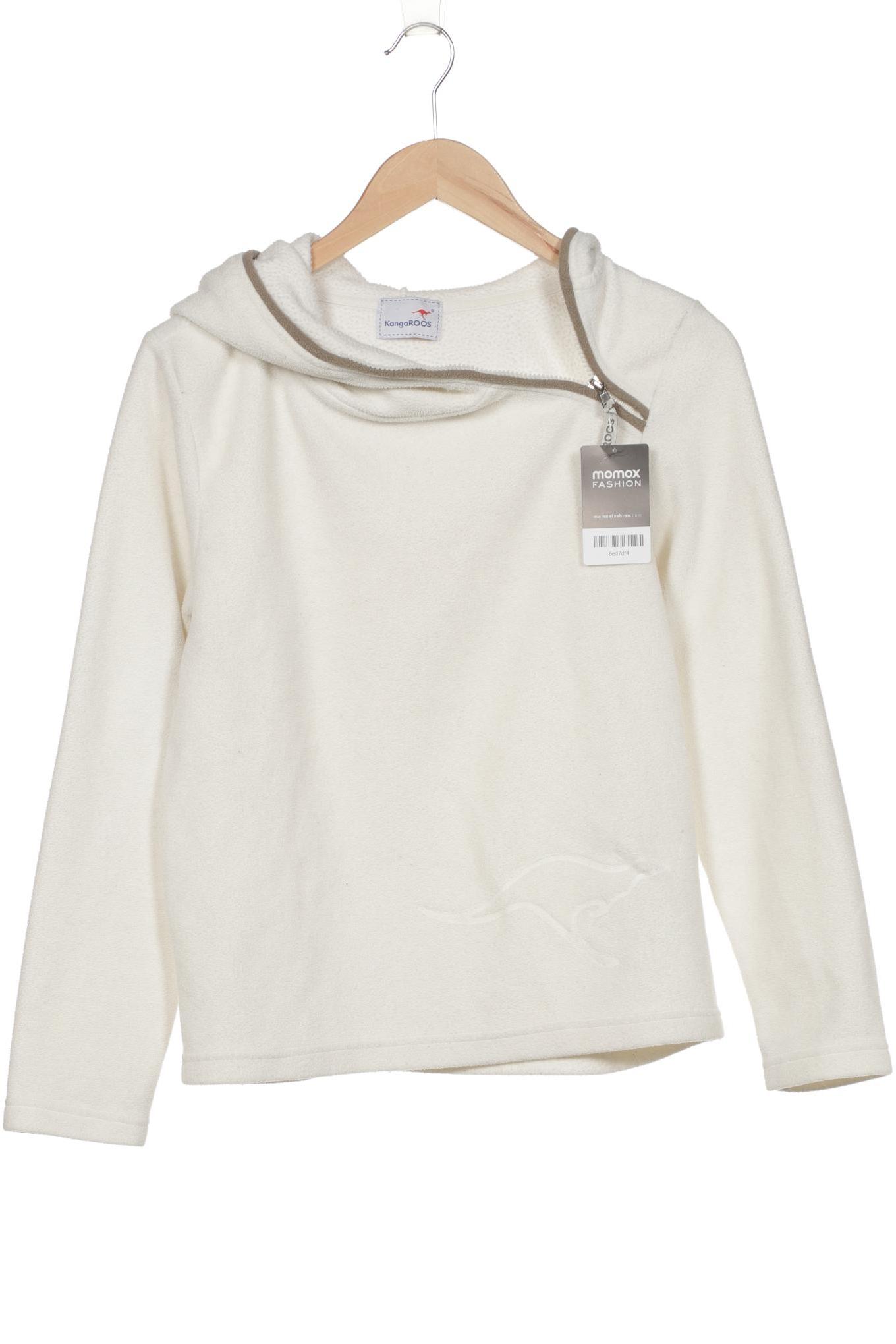 

KangaROOS Damen Kapuzenpullover, weiß, Gr. 36