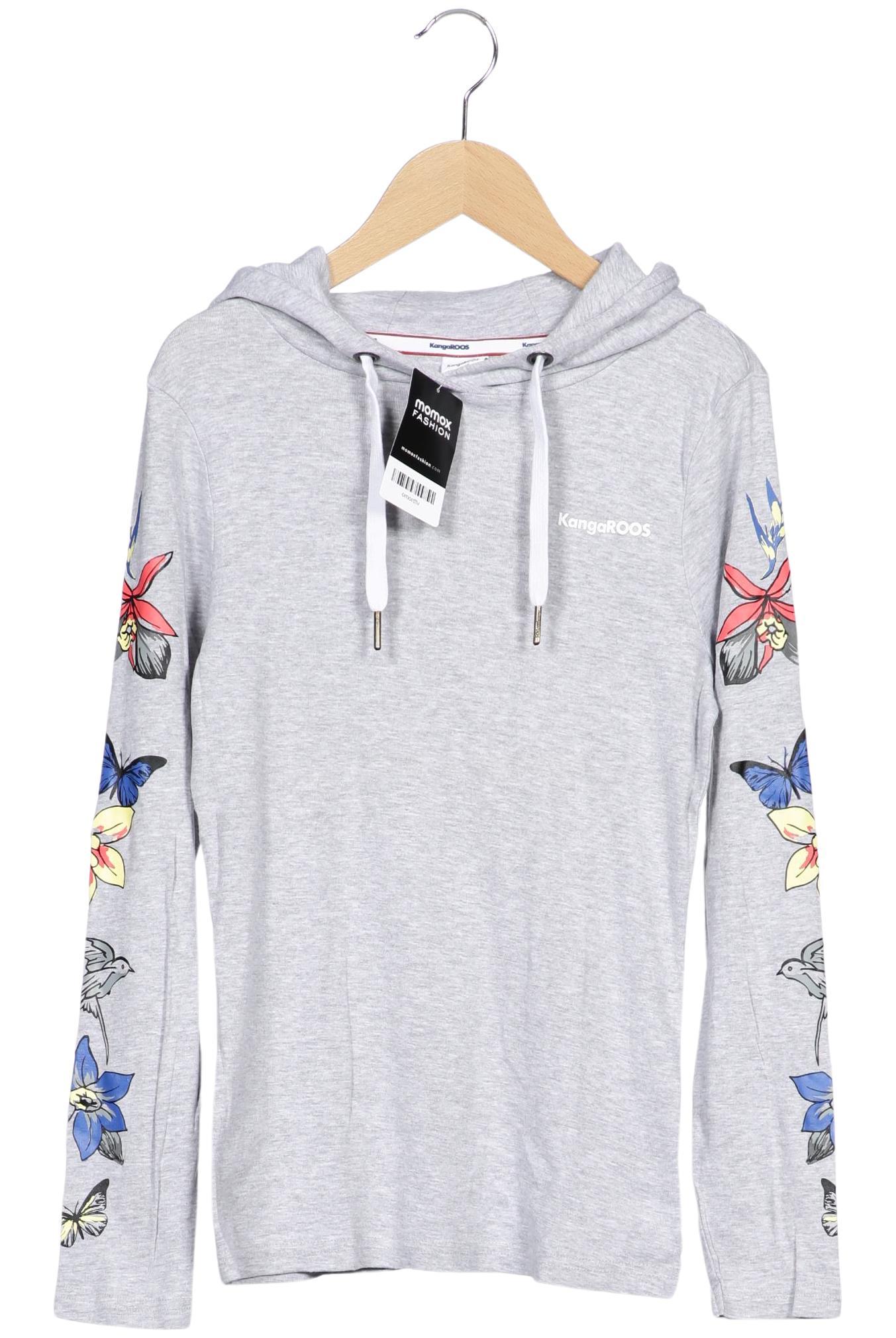 

KangaROOS Damen Kapuzenpullover, grau, Gr. 36