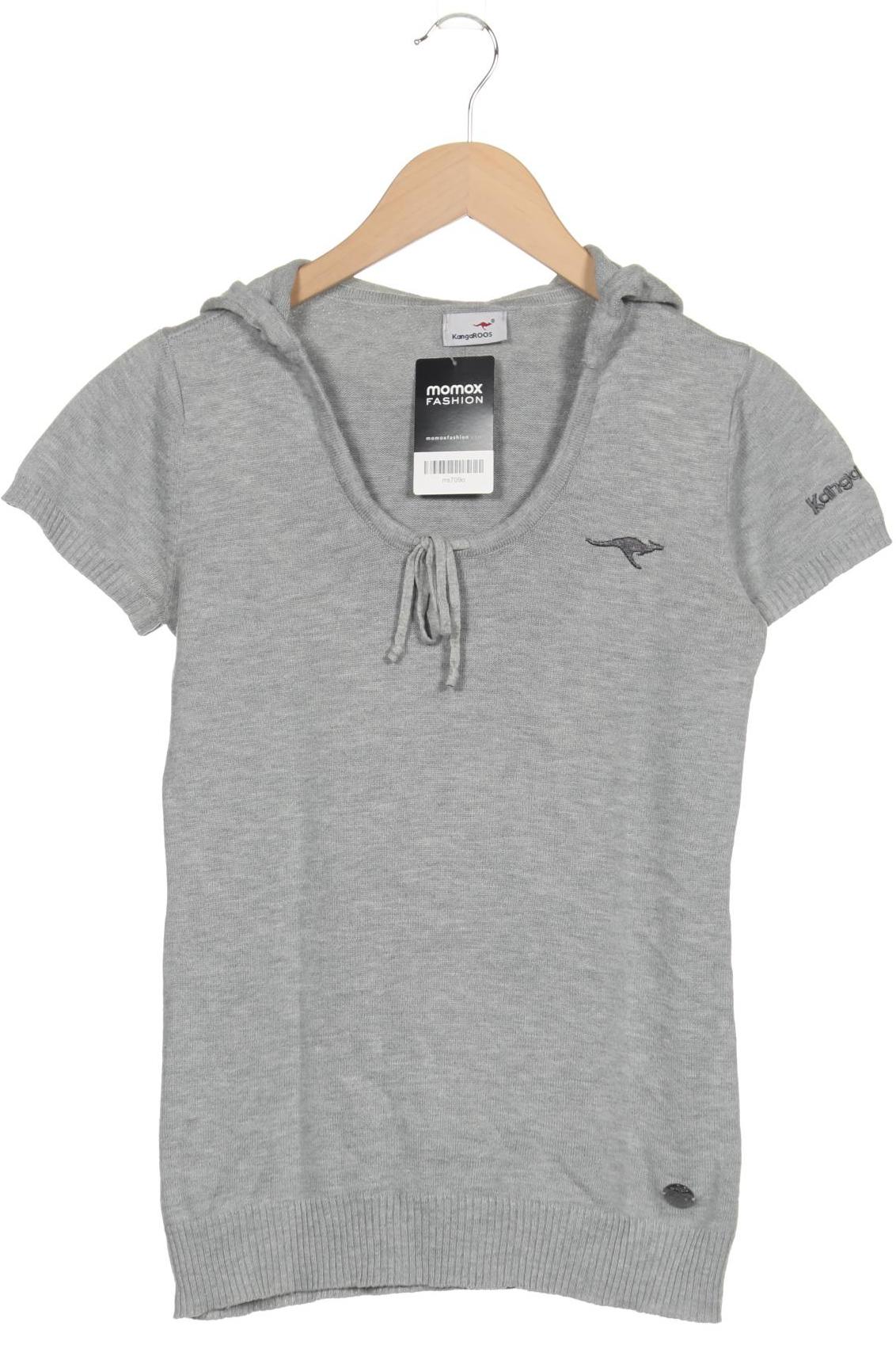 

KangaROOS Damen Kapuzenpullover, grau, Gr. 34