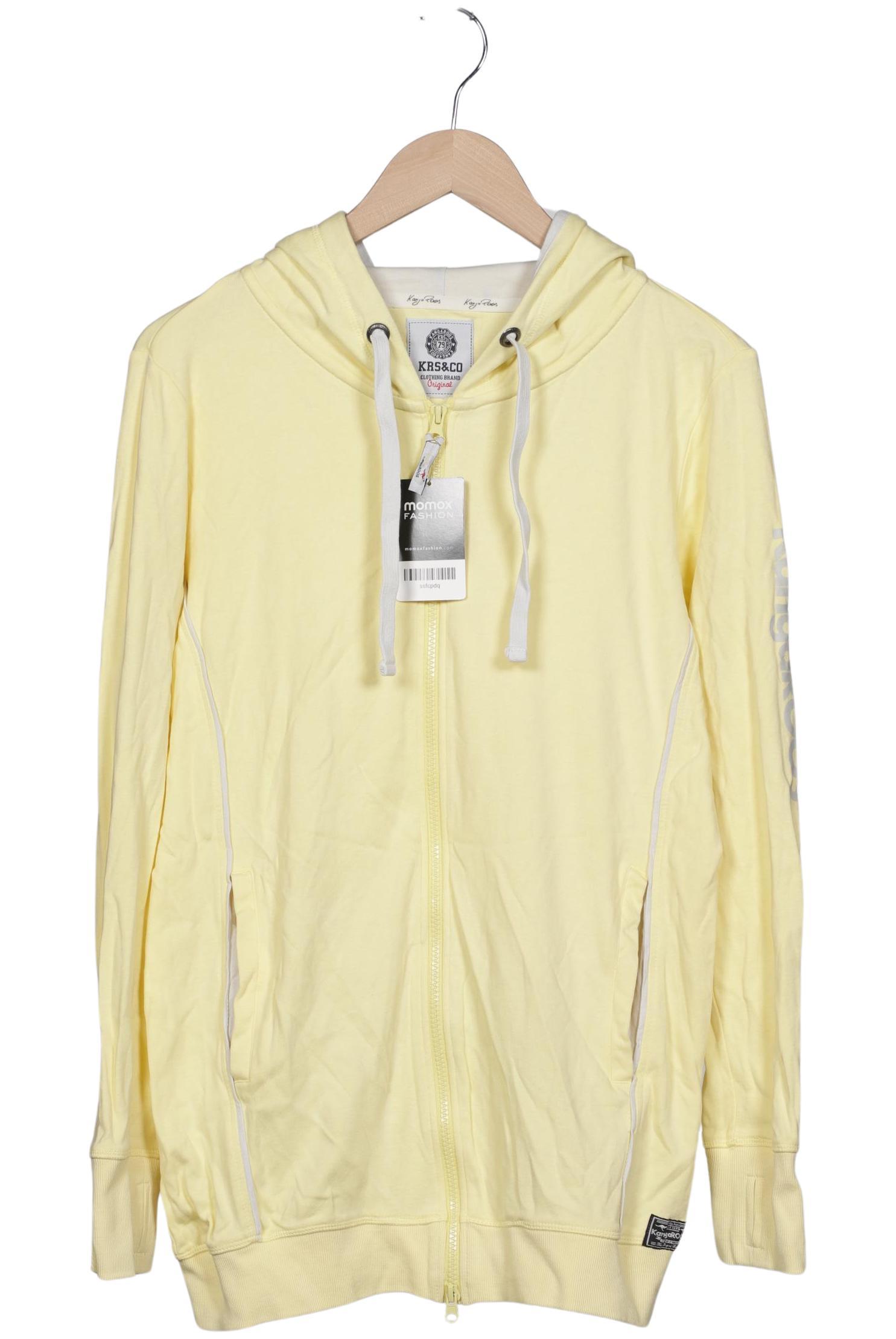 

KangaROOS Damen Kapuzenpullover, gelb, Gr. 40