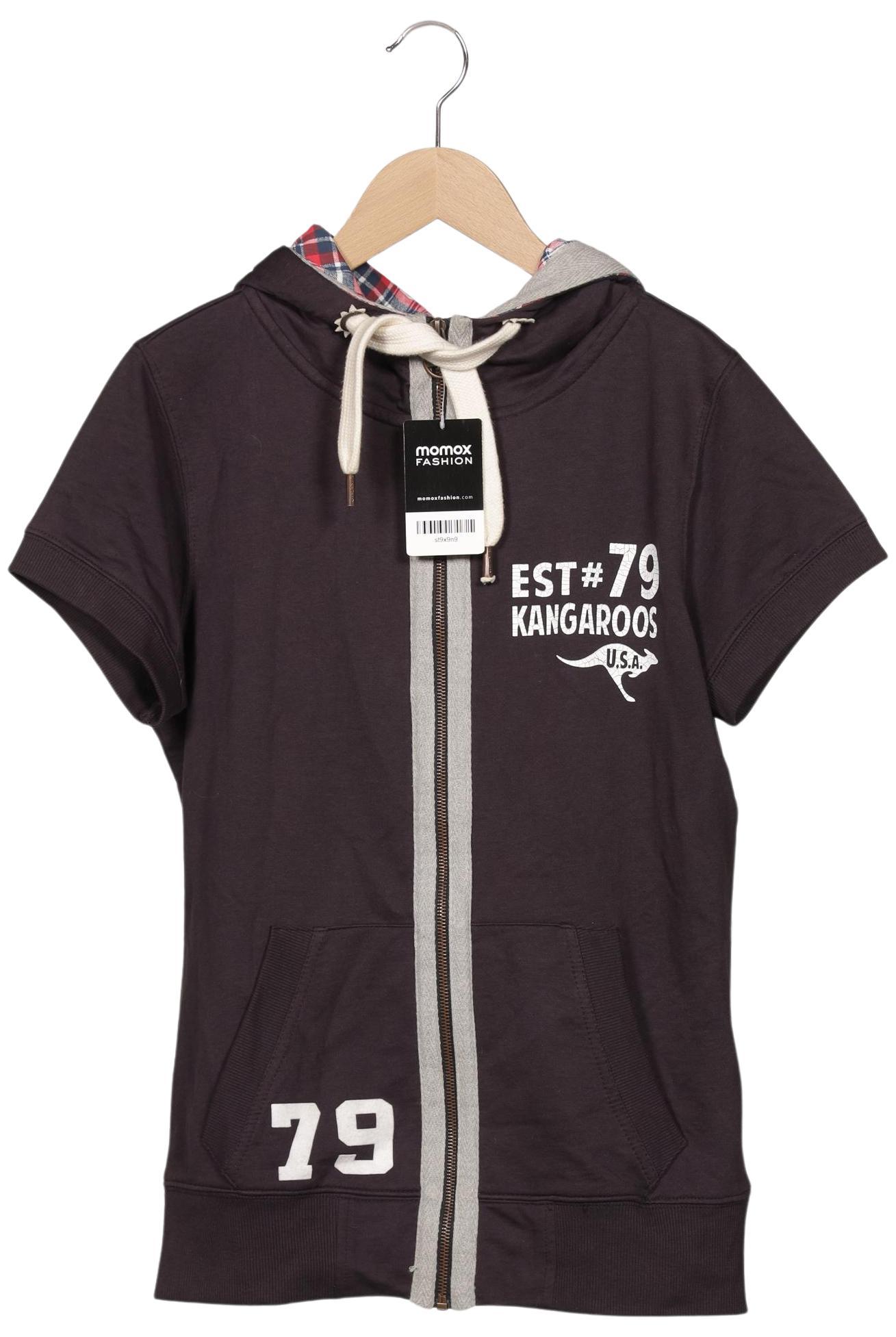 

KangaROOS Damen Kapuzenpullover, grau, Gr. 36