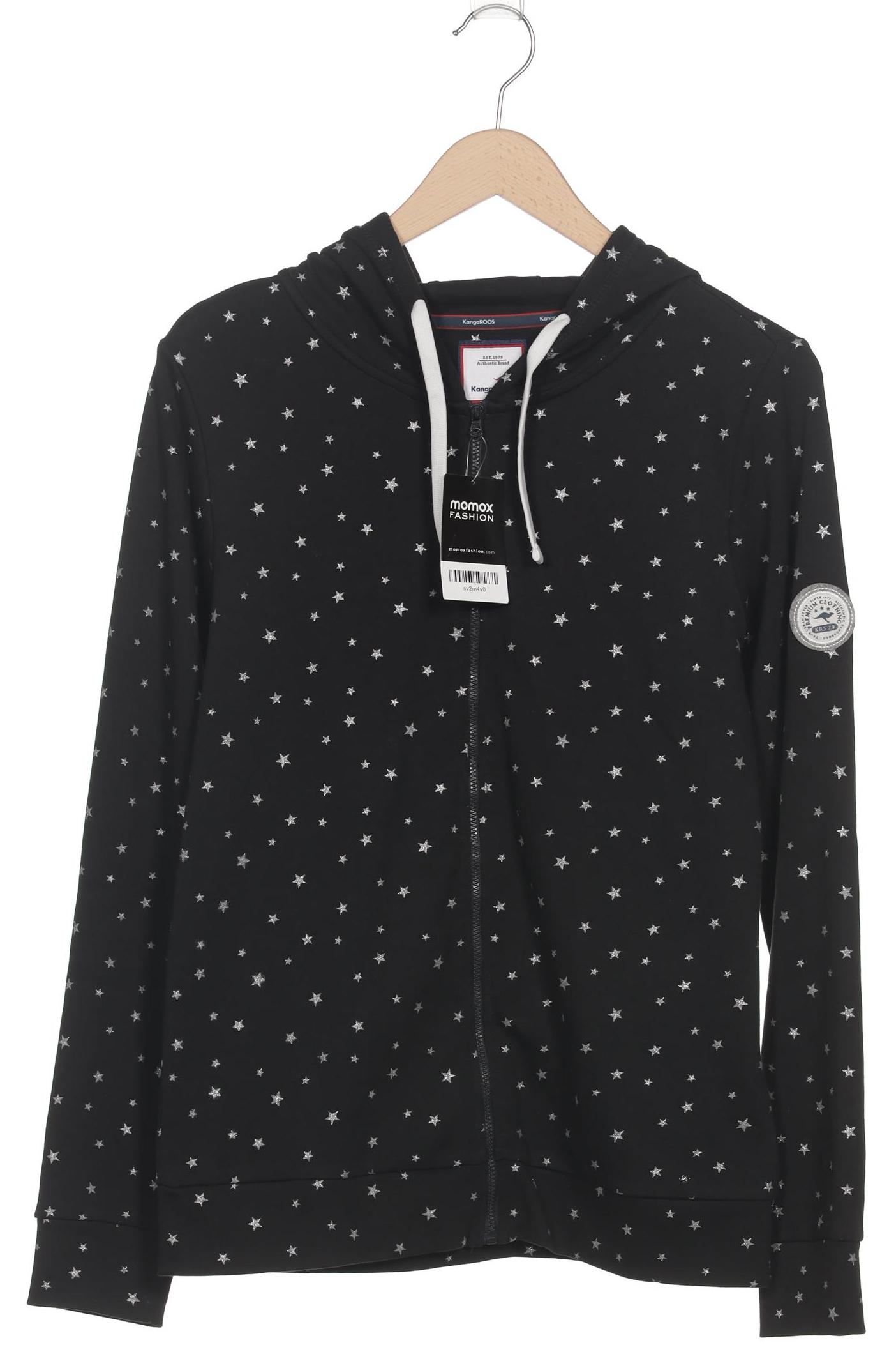 

KangaROOS Damen Kapuzenpullover, schwarz, Gr. 40