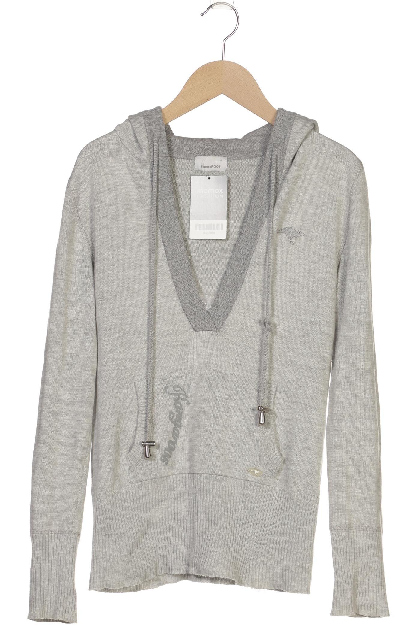 

KangaROOS Damen Kapuzenpullover, grau, Gr. 32