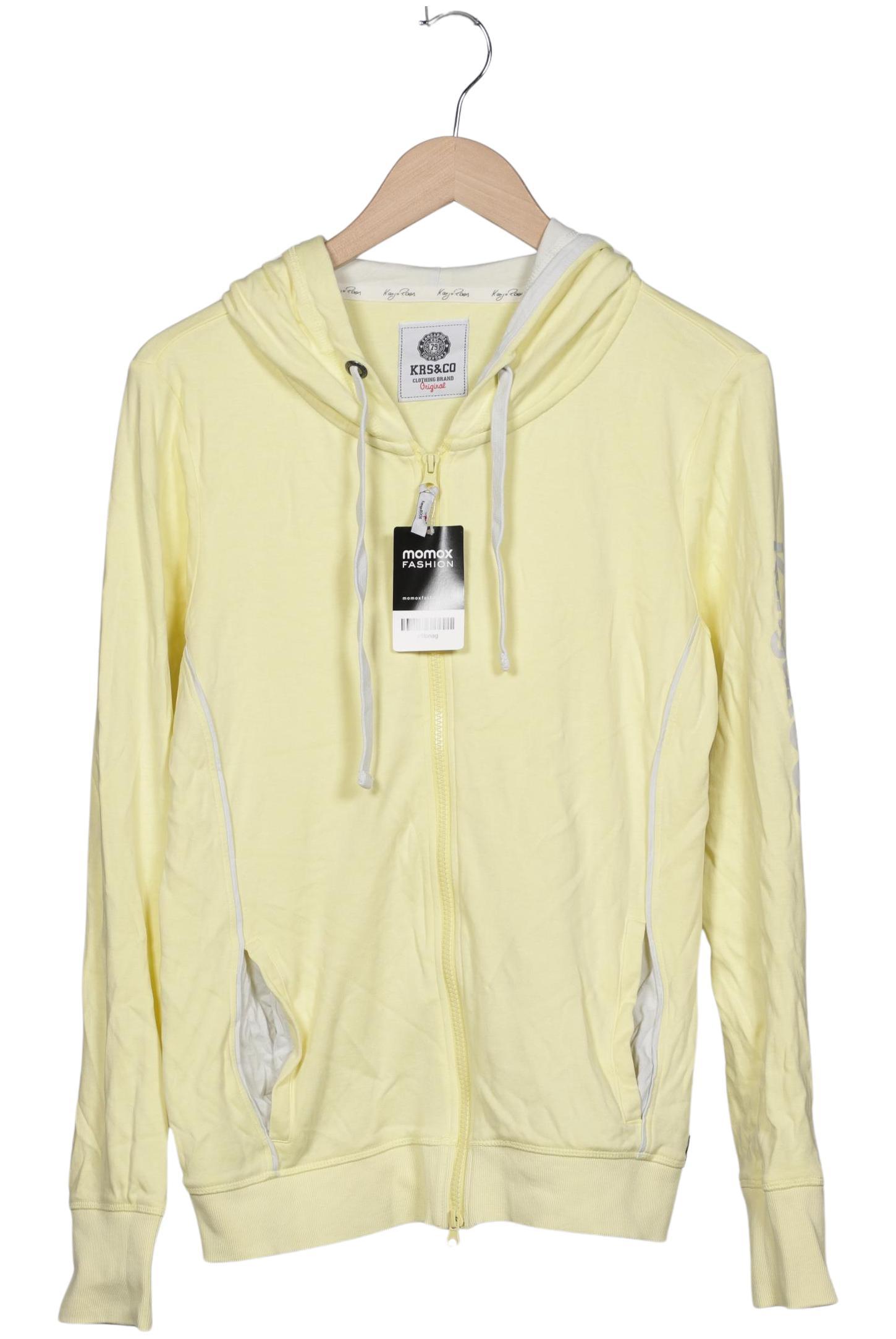 

KangaROOS Damen Kapuzenpullover, gelb, Gr. 40