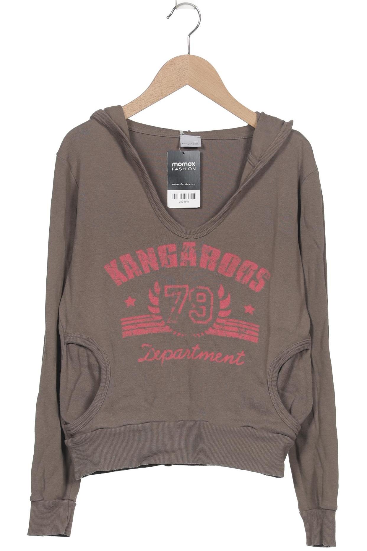 

KangaROOS Damen Kapuzenpullover, braun, Gr. 36