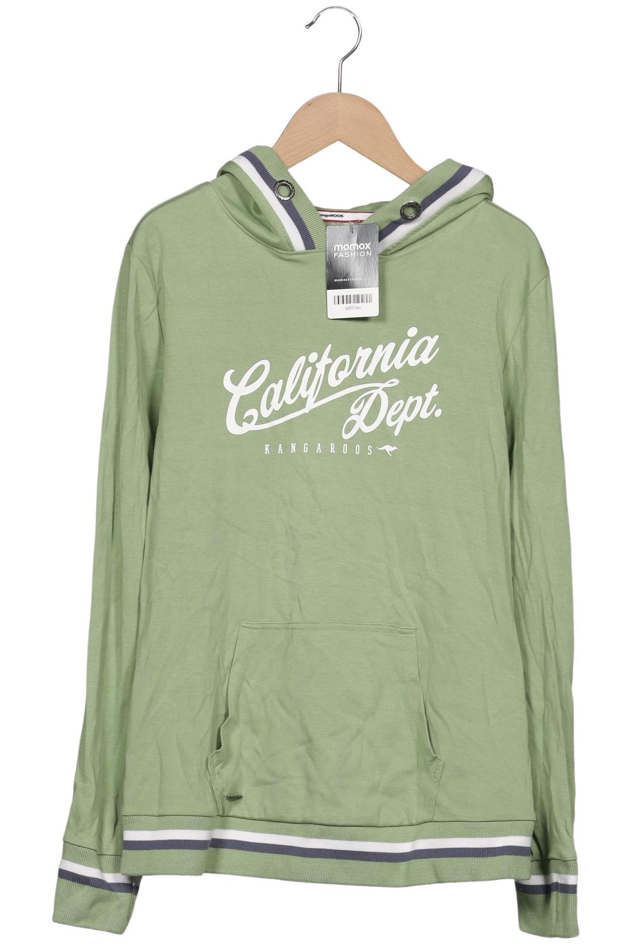 

KangaROOS Damen Kapuzenpullover, hellgrün, Gr. 40