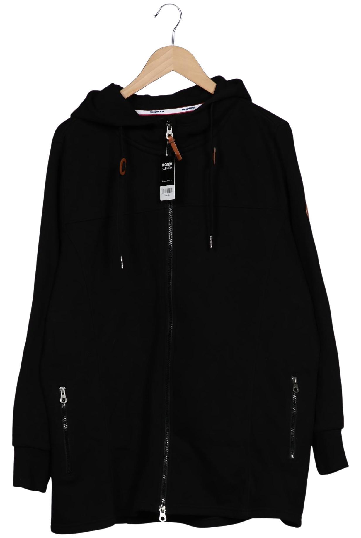 

KangaROOS Damen Kapuzenpullover, schwarz, Gr. 48