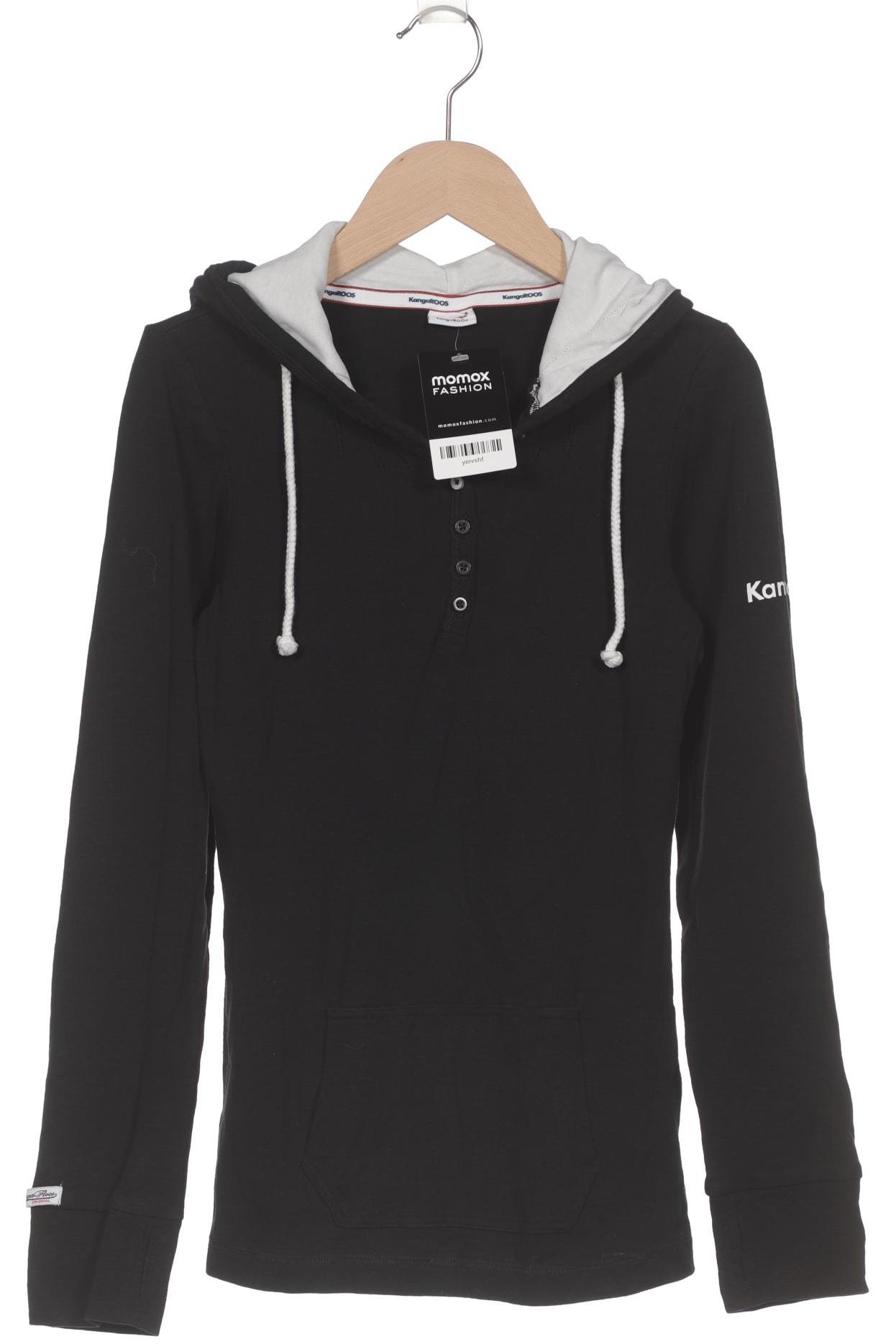 

KangaROOS Damen Kapuzenpullover, schwarz, Gr. 32