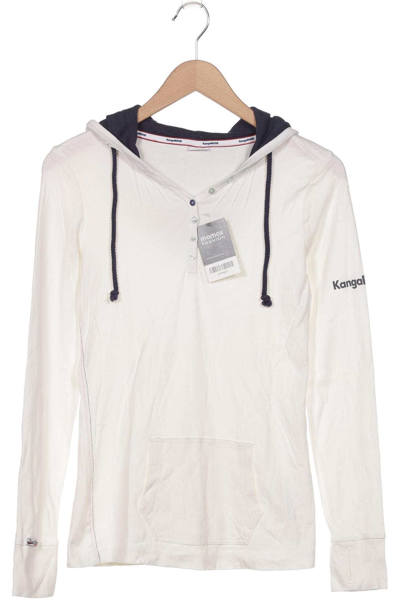

KangaROOS Damen Kapuzenpullover, cremeweiß, Gr. 38