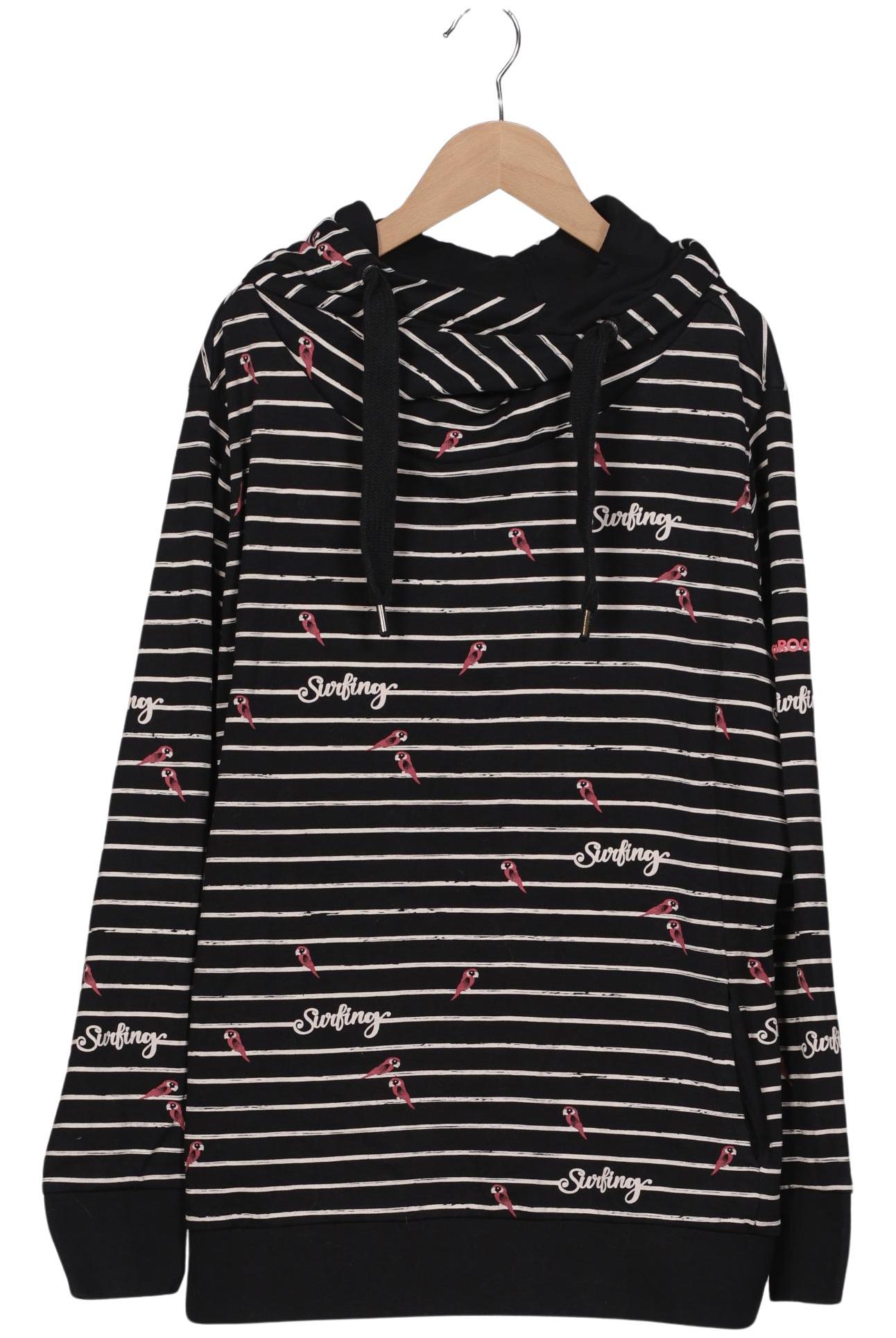 

KangaROOS Damen Kapuzenpullover, schwarz, Gr. 48