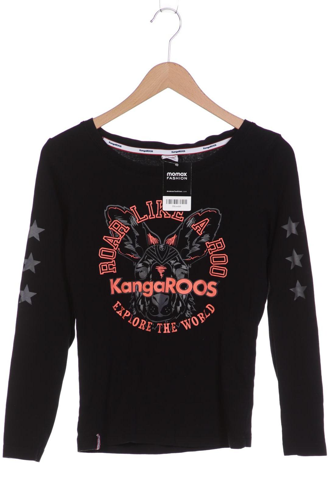 

KangaROOS Damen Langarmshirt, schwarz