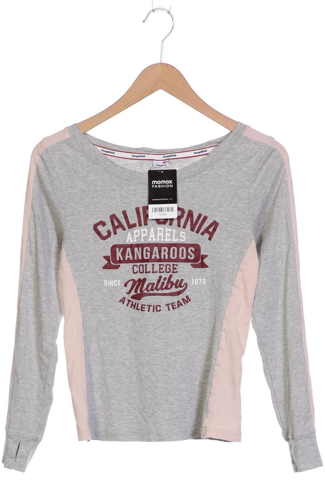 

KangaROOS Damen Langarmshirt, grau
