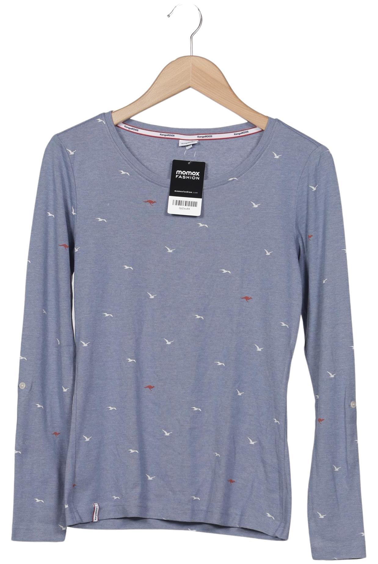 

KangaROOS Damen Langarmshirt, hellblau, Gr. 36
