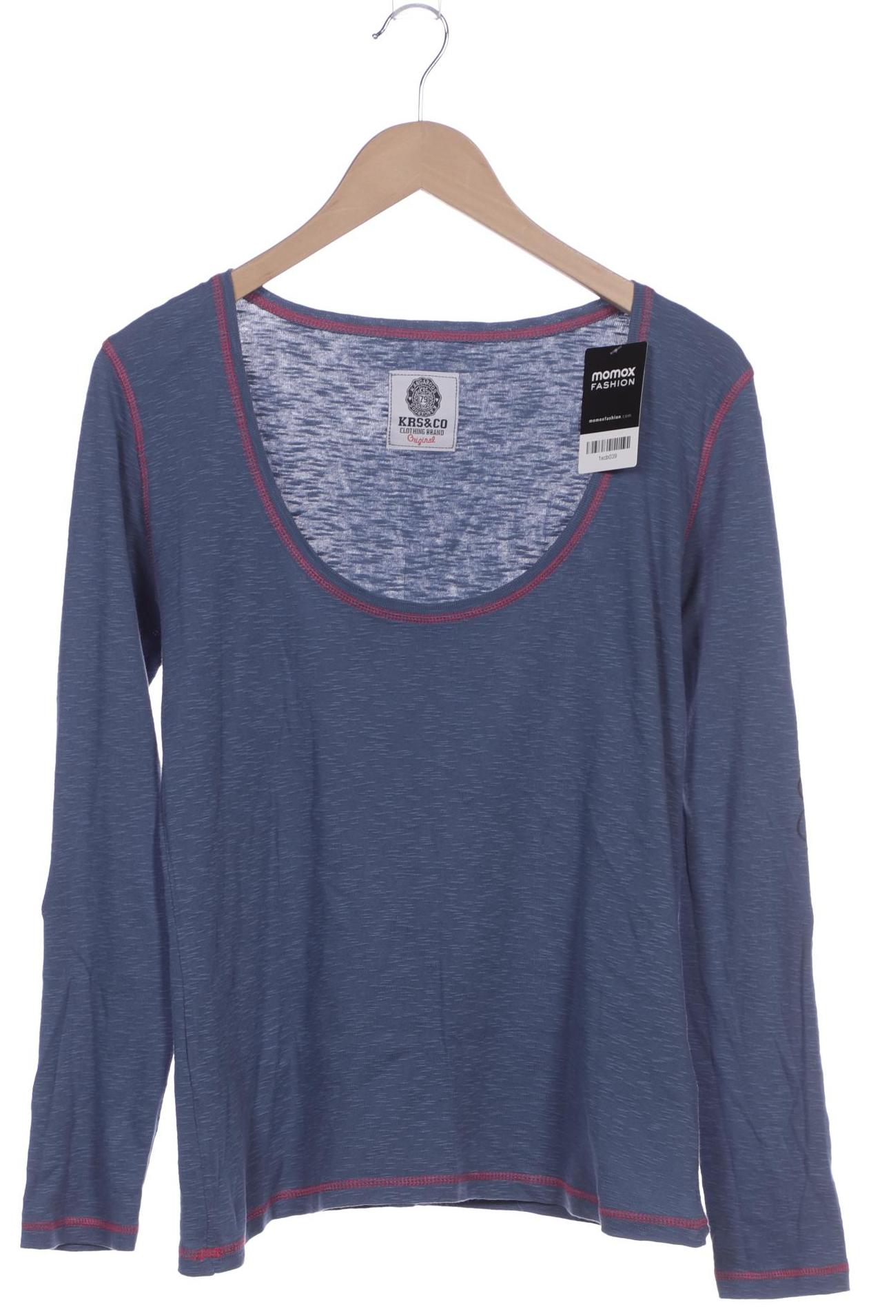 

KangaROOS Damen Langarmshirt, blau, Gr. 40