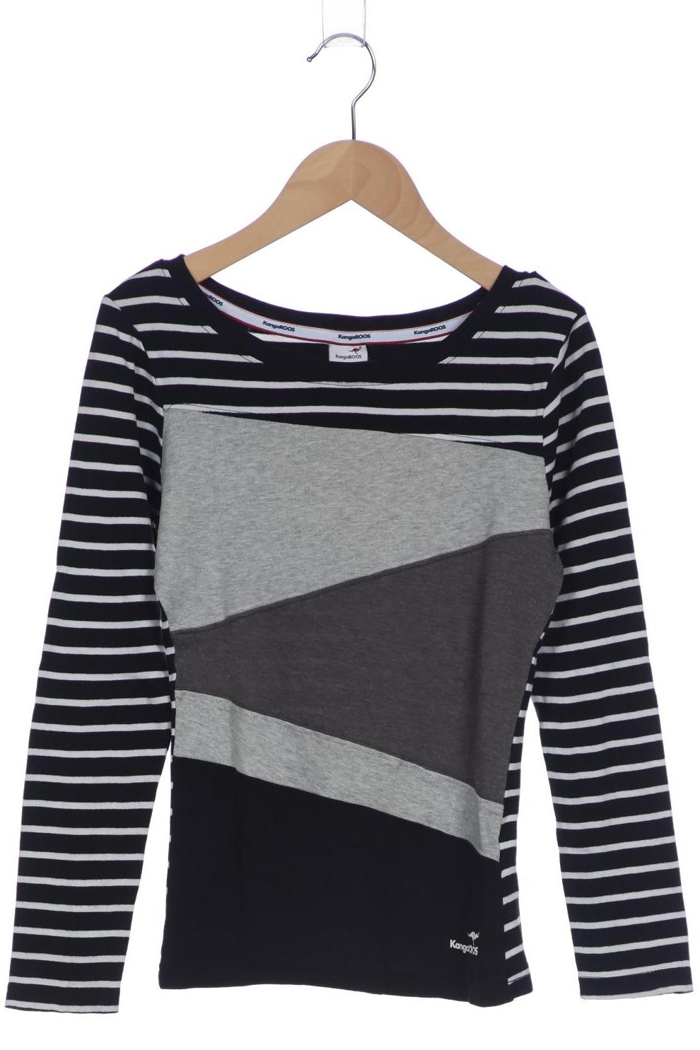 

KangaROOS Damen Langarmshirt, schwarz, Gr. 32